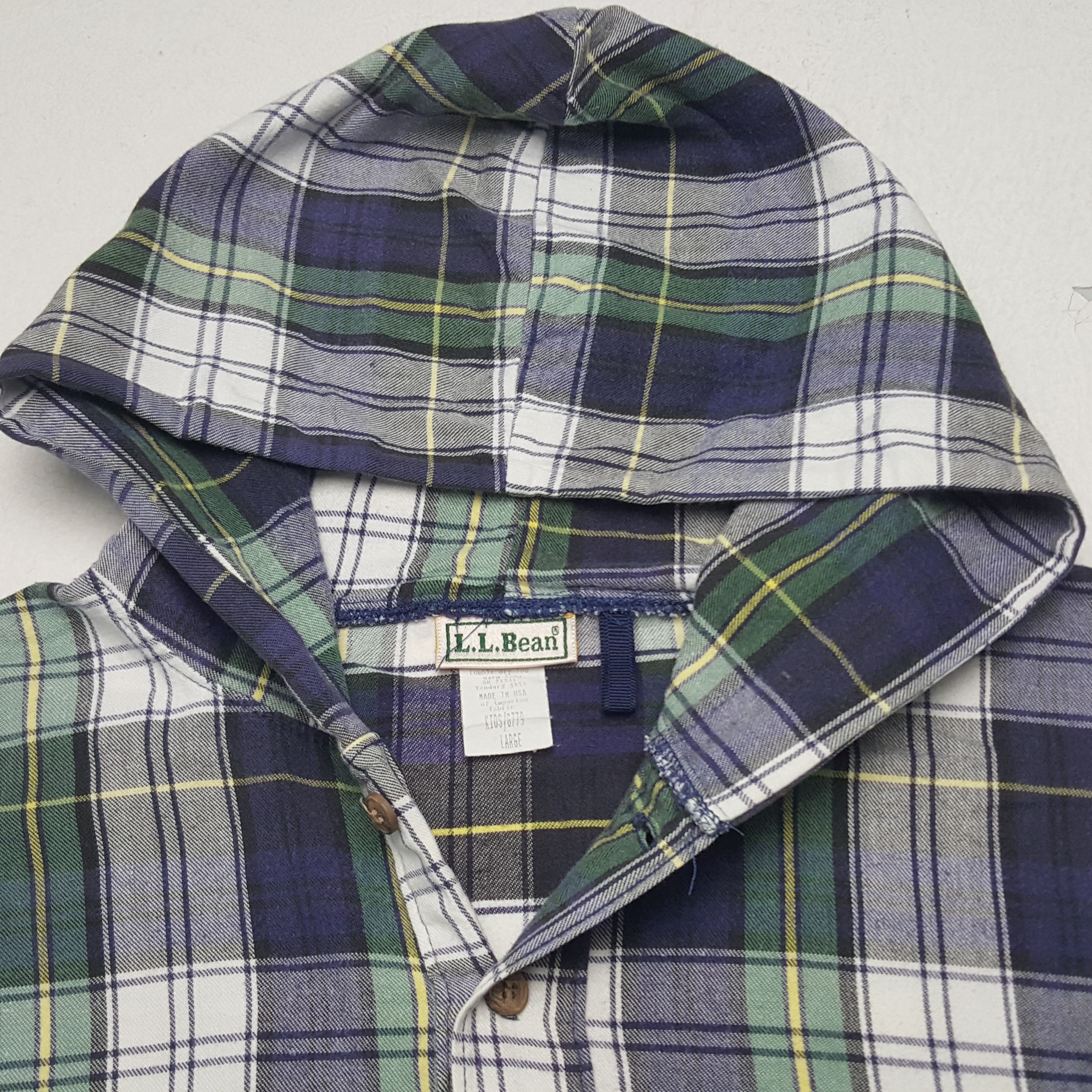 L.L. Bean × Vintage Vintage L.L Bean Long Sleeve Tshirt Hoodie Size US L / EU 52-54 / 3 - 5 Thumbnail
