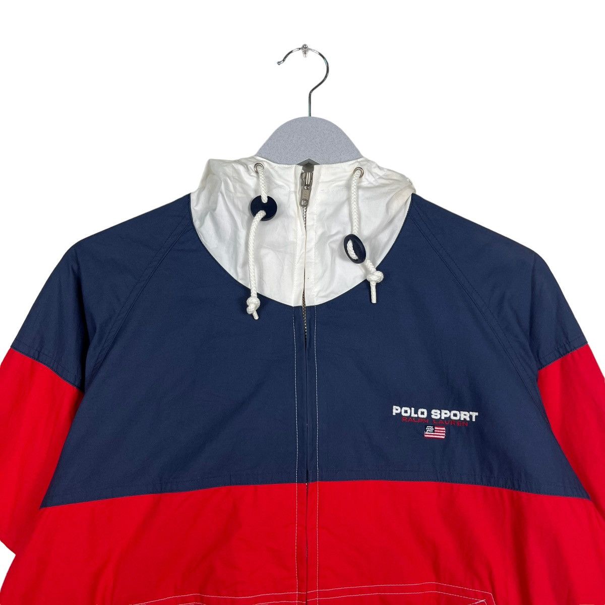 Polo Ralph Lauren 🔥 VINTAGE 90s POLO SPORT RALPH LAUREN GREEN LABEL JACKET Size US XS / EU 42 / 0 - 3 Thumbnail