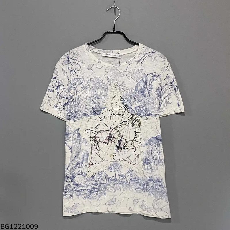 Dior Dior Multicolor Women's T-Shirt 0089 Size ONE SIZE - 1 Thumbnail