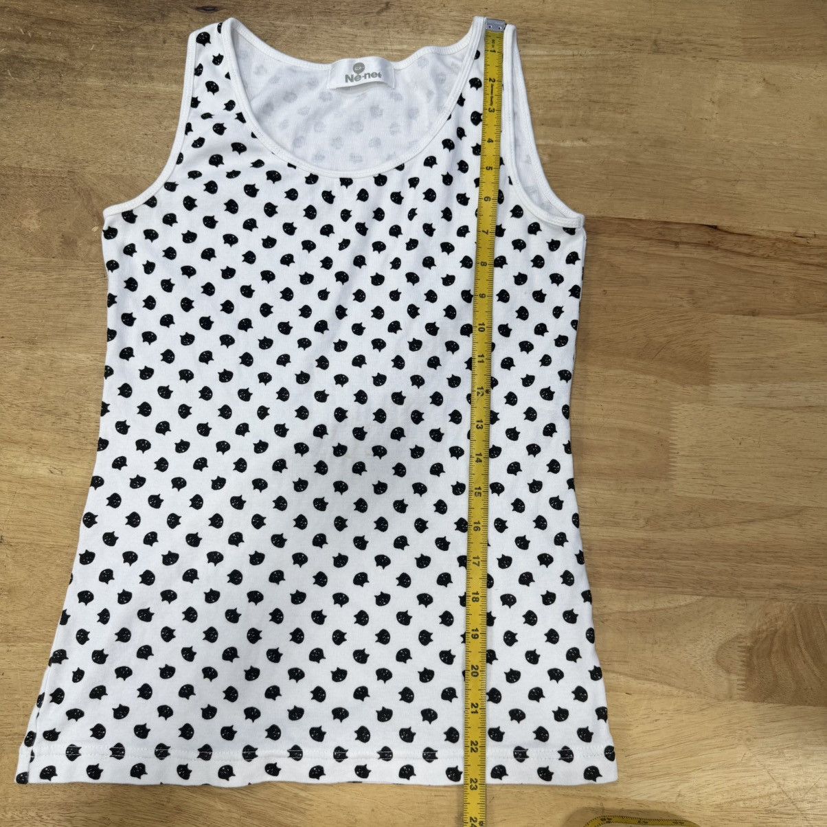 Ne-Net Né-net tank top featuring an all-over "Nya" cat face print Size S / US 4 / IT 40 - 7 Thumbnail