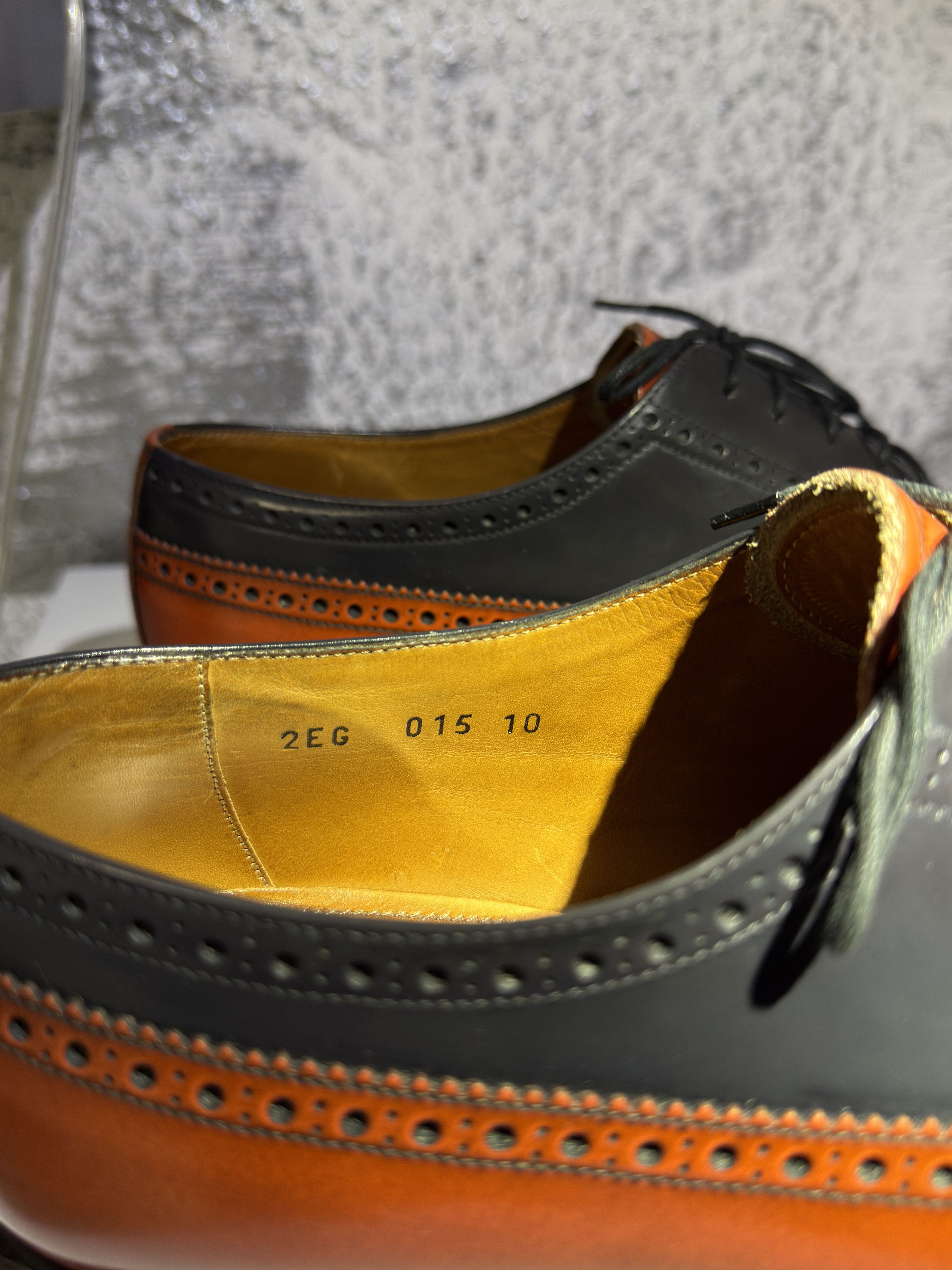 Prada Prada SS11 Runway Platform Brogues "Creeper" - Black/Cognac Size US 11 / EU 44 - 5 Thumbnail