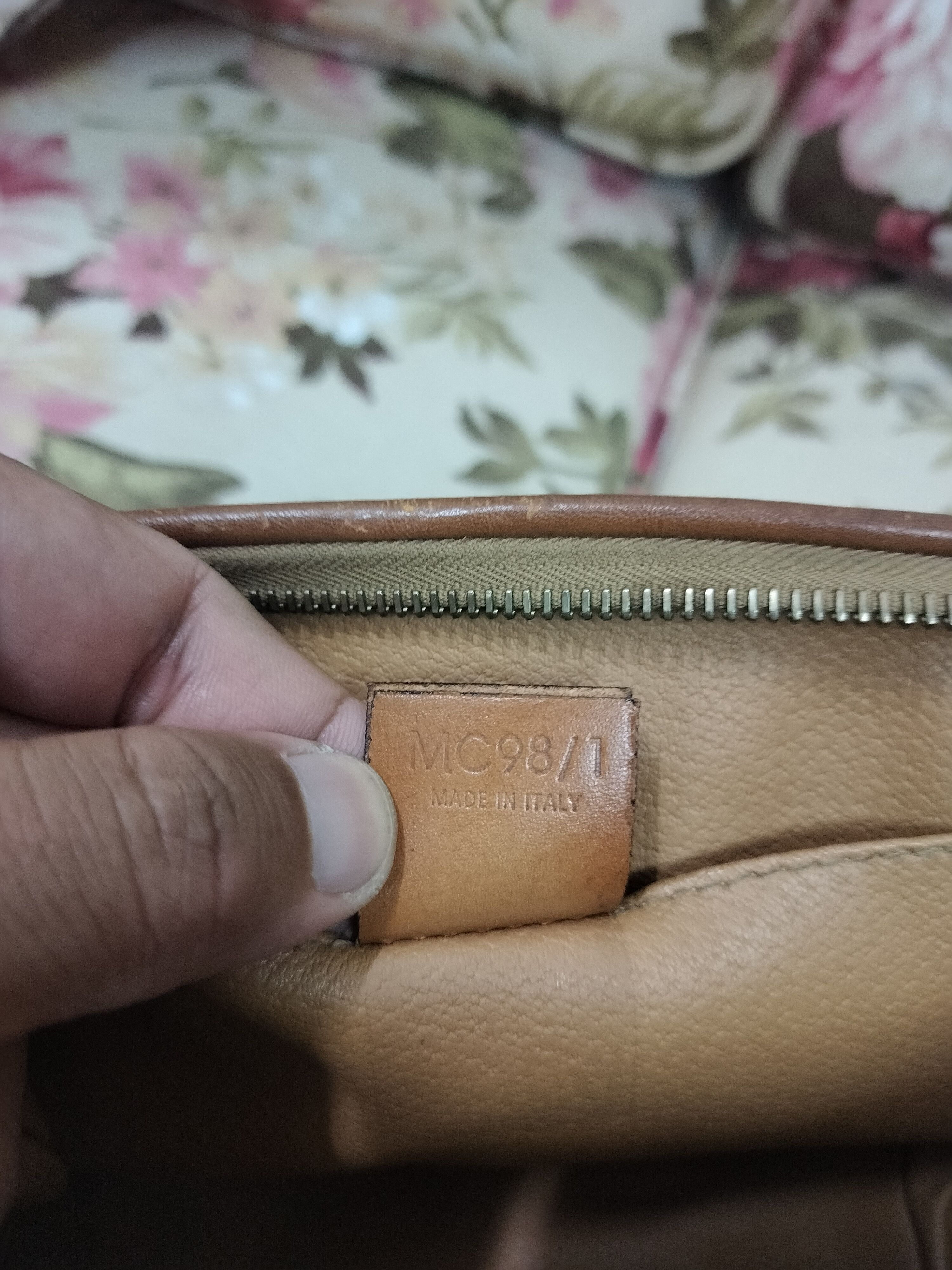 Celine Vintage Celine Paris Macadam Cosmetic Pouch Size ONE SIZE - 10 Thumbnail
