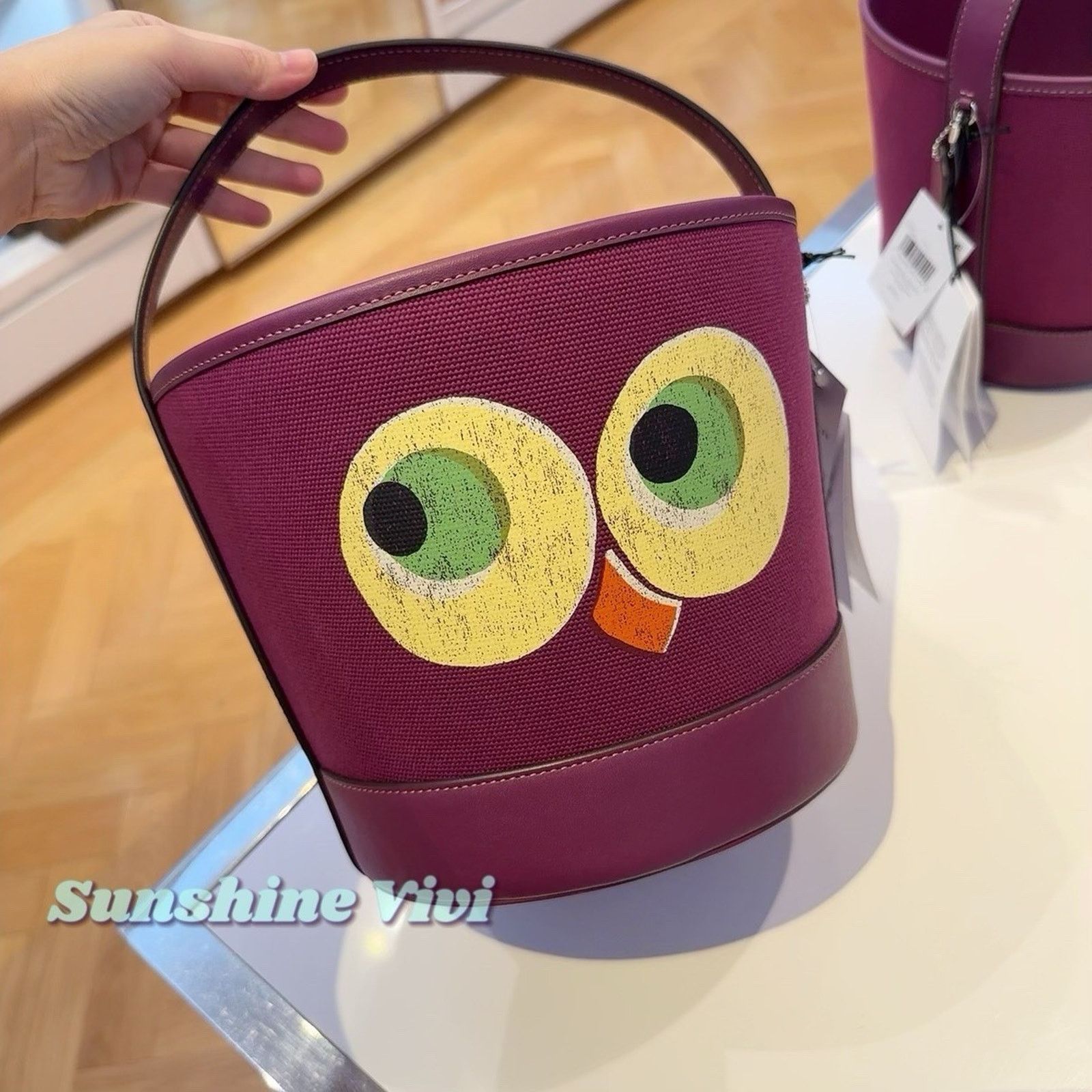 Coach NWT Coach CCE03 Trick Or Treat Bucket Halloween Owl 2025 Size ONE SIZE - 8 Thumbnail
