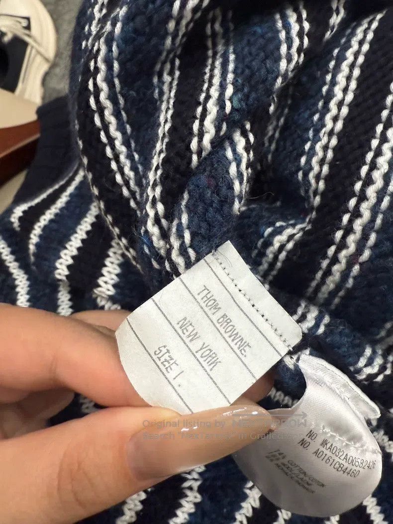 Thom Browne Thom Browne Sweater Size US L / EU 52-54 / 3 - 9 Thumbnail