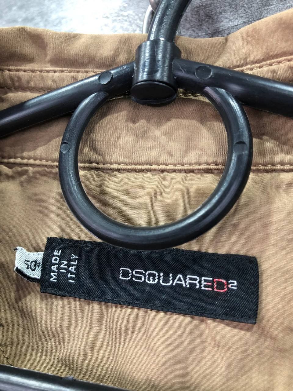 Dsquared2 Mens Vintage Dsquared2 Brown T- Shirt Button Up Size US M / EU 48-50 / 2 - 4 Thumbnail