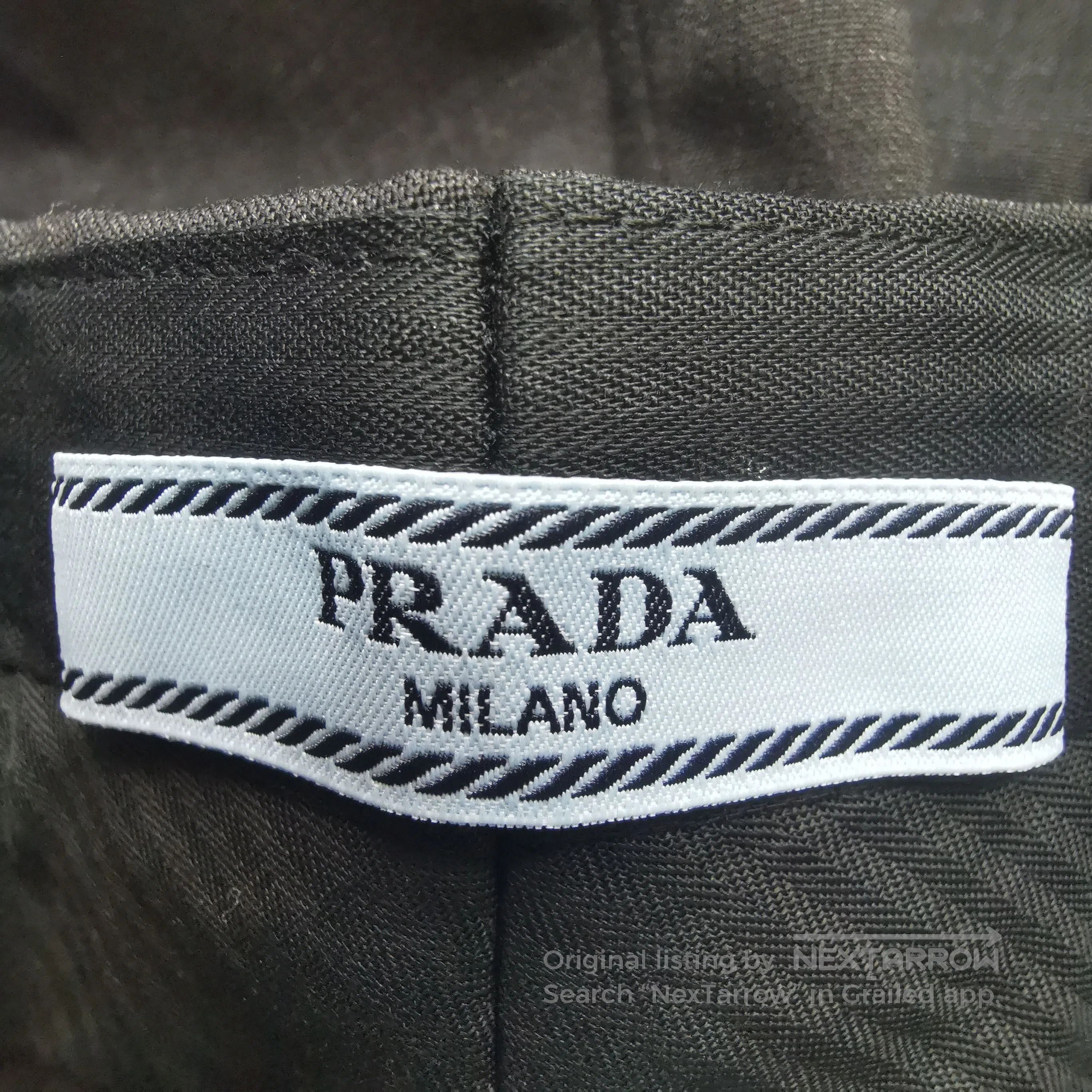 Prada Prada Wool Wide. Size 39" - 5 Thumbnail