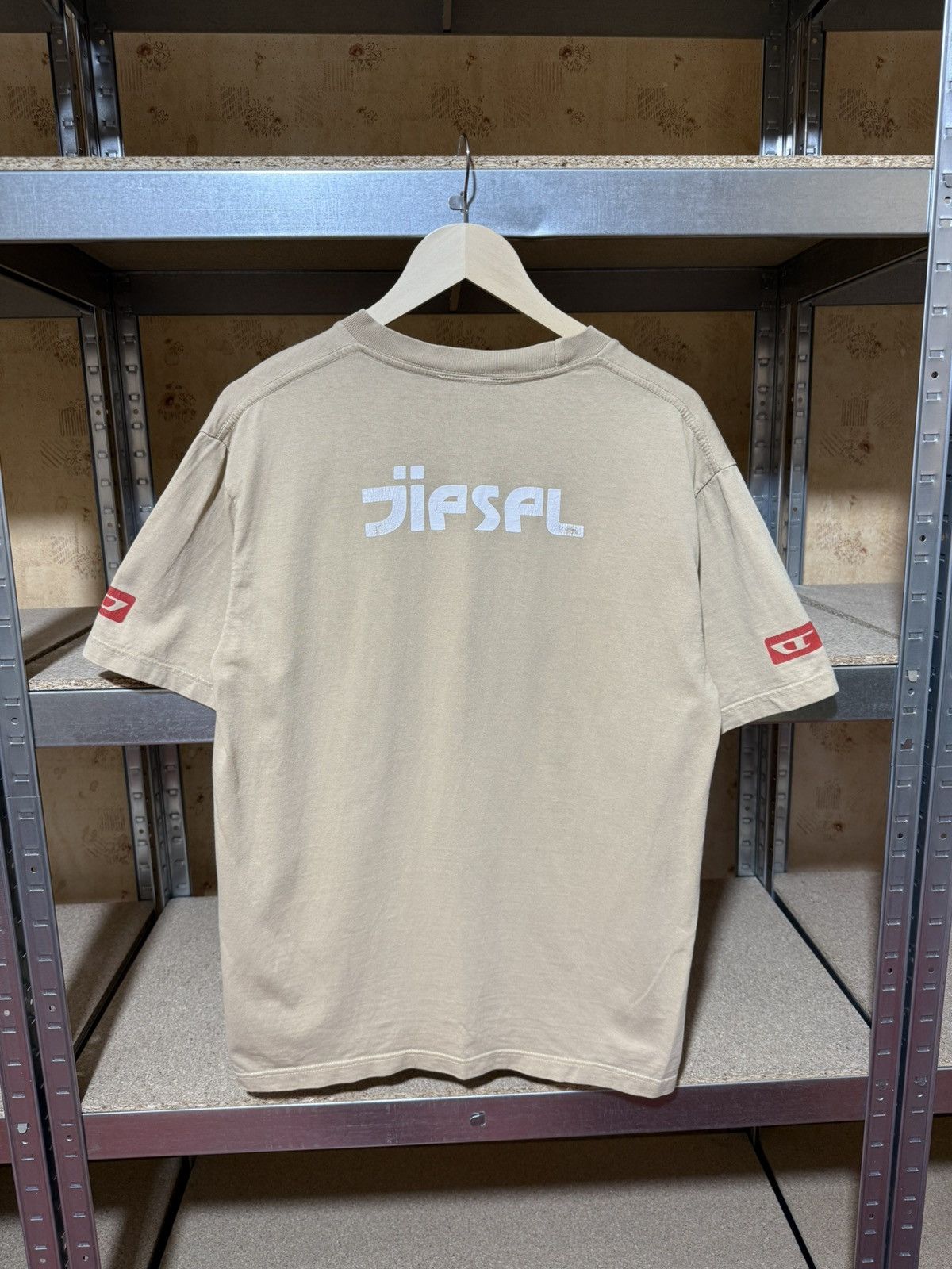 Diesel × Japanese Brand Vintage 90s Diesel Denim Division t-shirt retro rare Y2K Size US XL / EU 56 / 4 - 2 Thumbnail