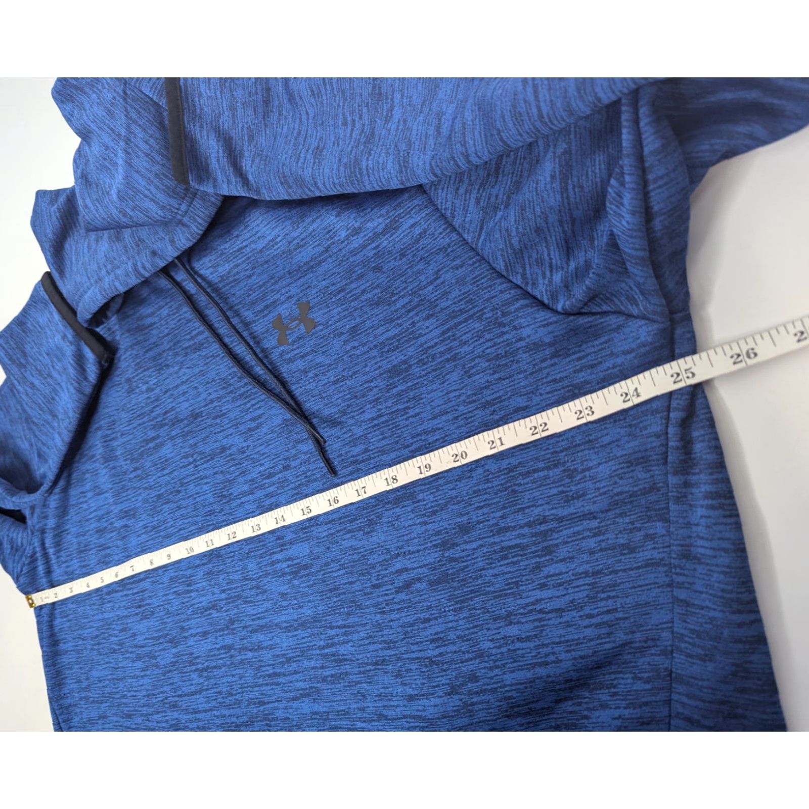 Under Armour Under Armour Hoodie Mens XL Fleece Twist Pullover Long Sleeve Blue Logo Pocket Hooded Lined Relaxed Size US XL / EU 56 / 4 - 5 Thumbnail