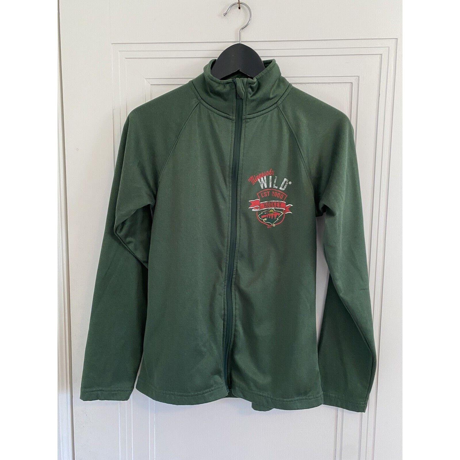 NHL Minnesota Wild Full Zip Women’s Sweatshirt Size Small Size S / US 4 / IT 40 - 2 Thumbnail