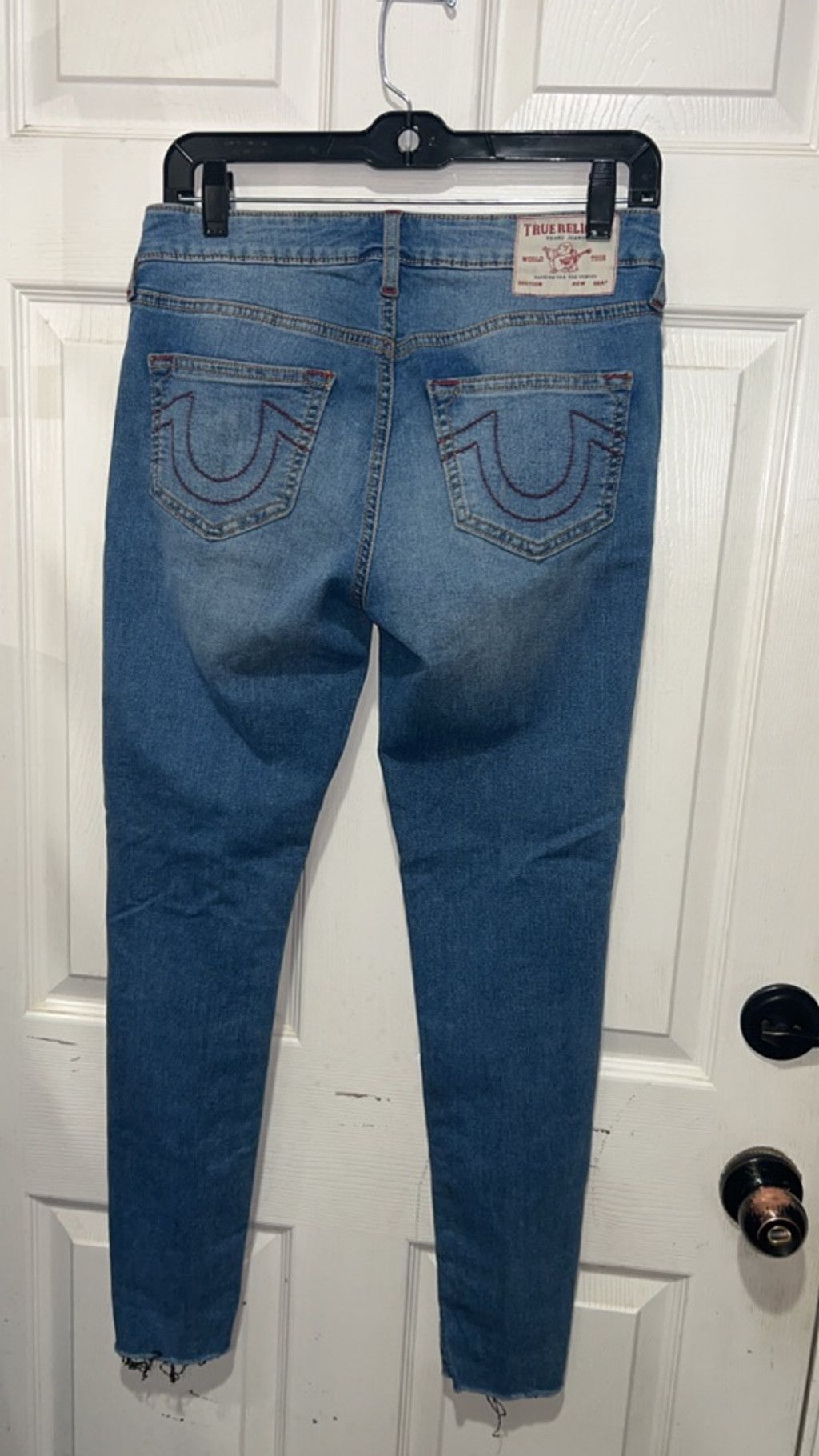 True Religion True religion Jennie curvy mid rise super skinny 26 Size 26" / US 2 / IT 38 - 4 Thumbnail