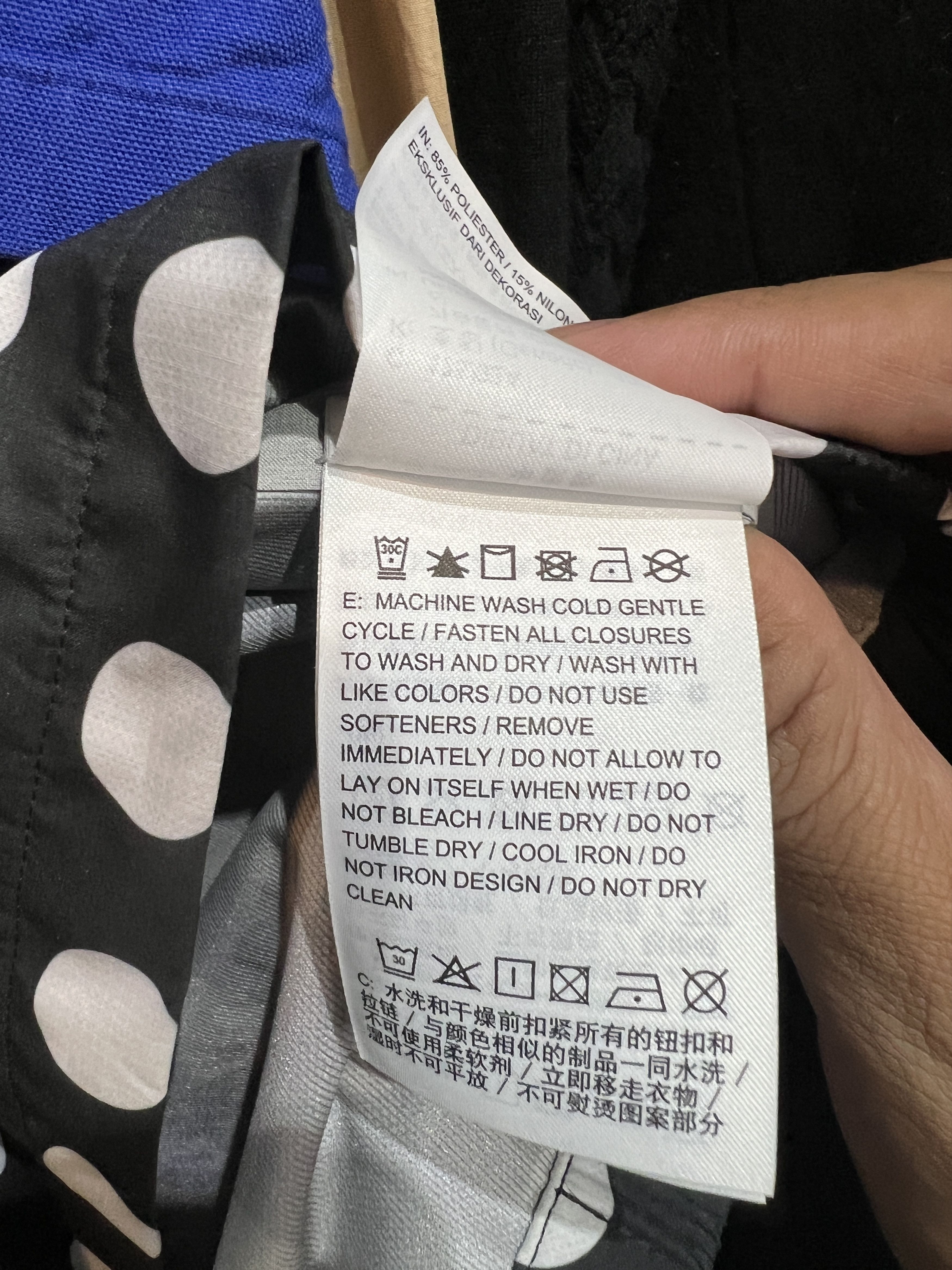 Comme des Garcons × Nike BLACK COMME des GARCONS×NIKE Dot Printed GTMPT066 Size US L / EU 52-54 / 3 - 9 Thumbnail