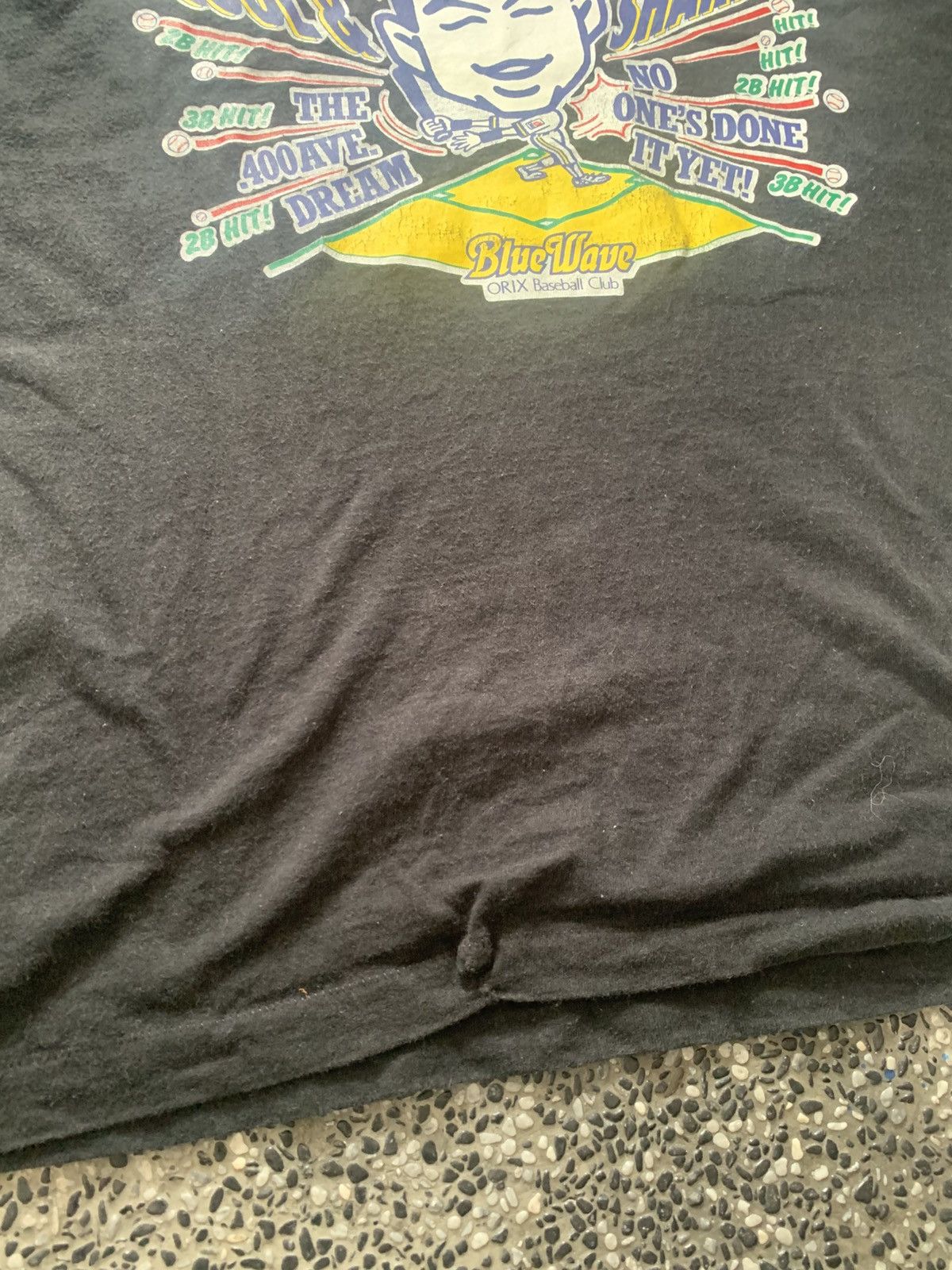 Vintage Vintage 90s ICHIRO Blue Wave Orix Baseball T Shirt Size US L / EU 52-54 / 3 - 6 Thumbnail
