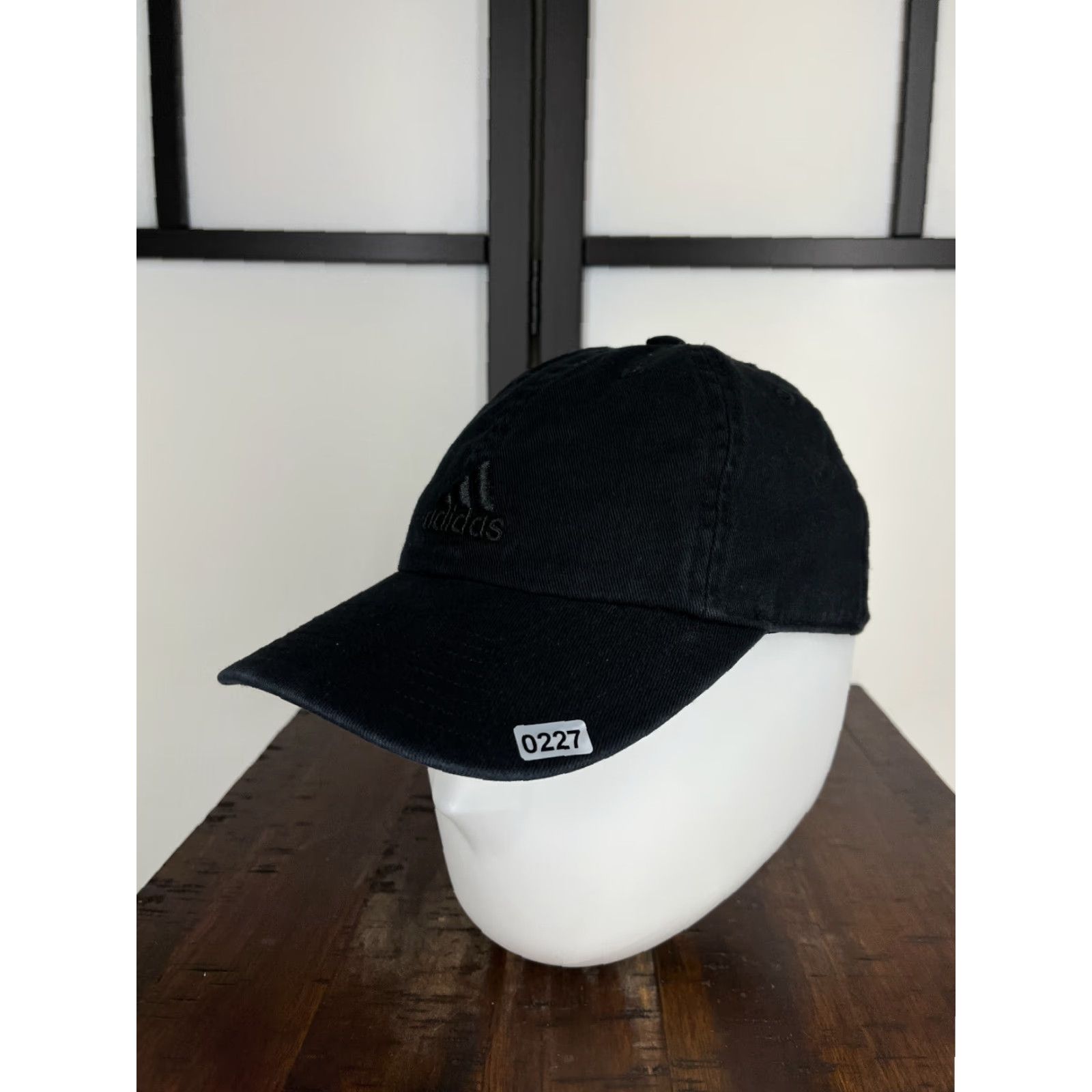 Adidas Adidas Hat Cap Strap Back Adult One Size BlackLogo 100% Cotton Climalite Outdoor Size ONE SIZE - 4 Thumbnail