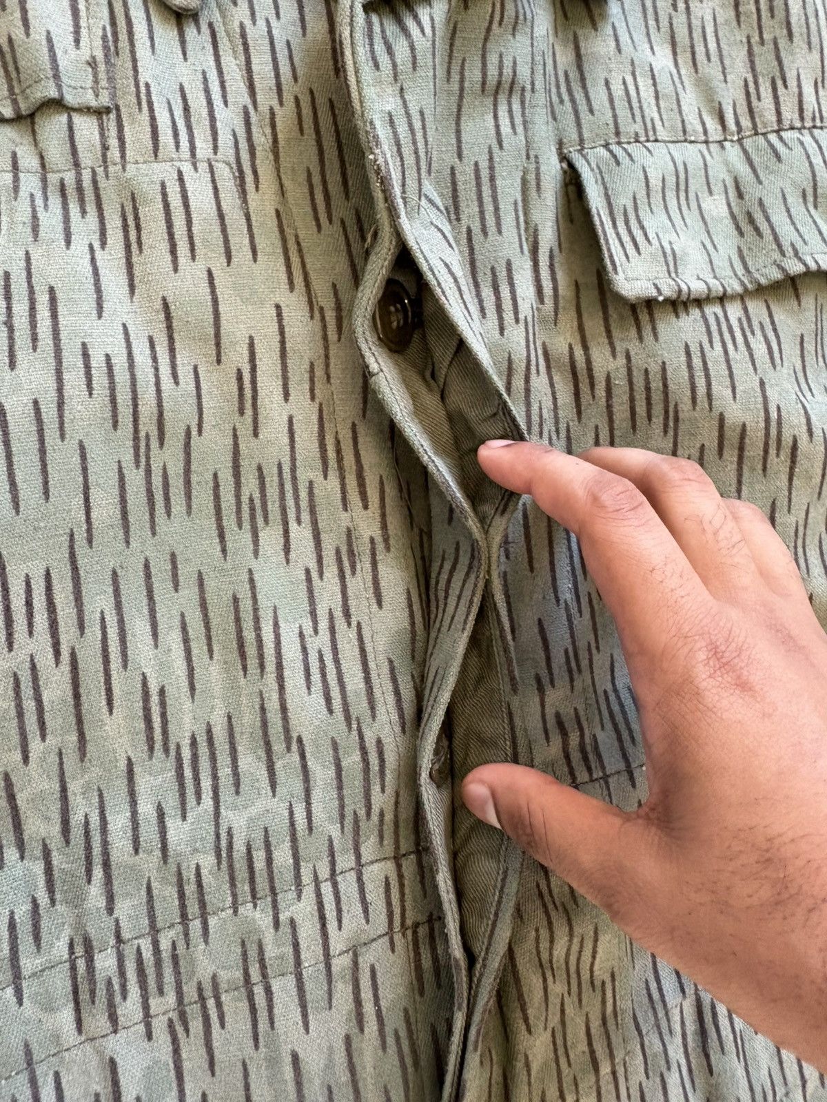 Other Czech Army VTG 70s 1973 Rain Camo Jacket Military Cargo M Size US M / EU 48-50 / 2 - 12 Thumbnail