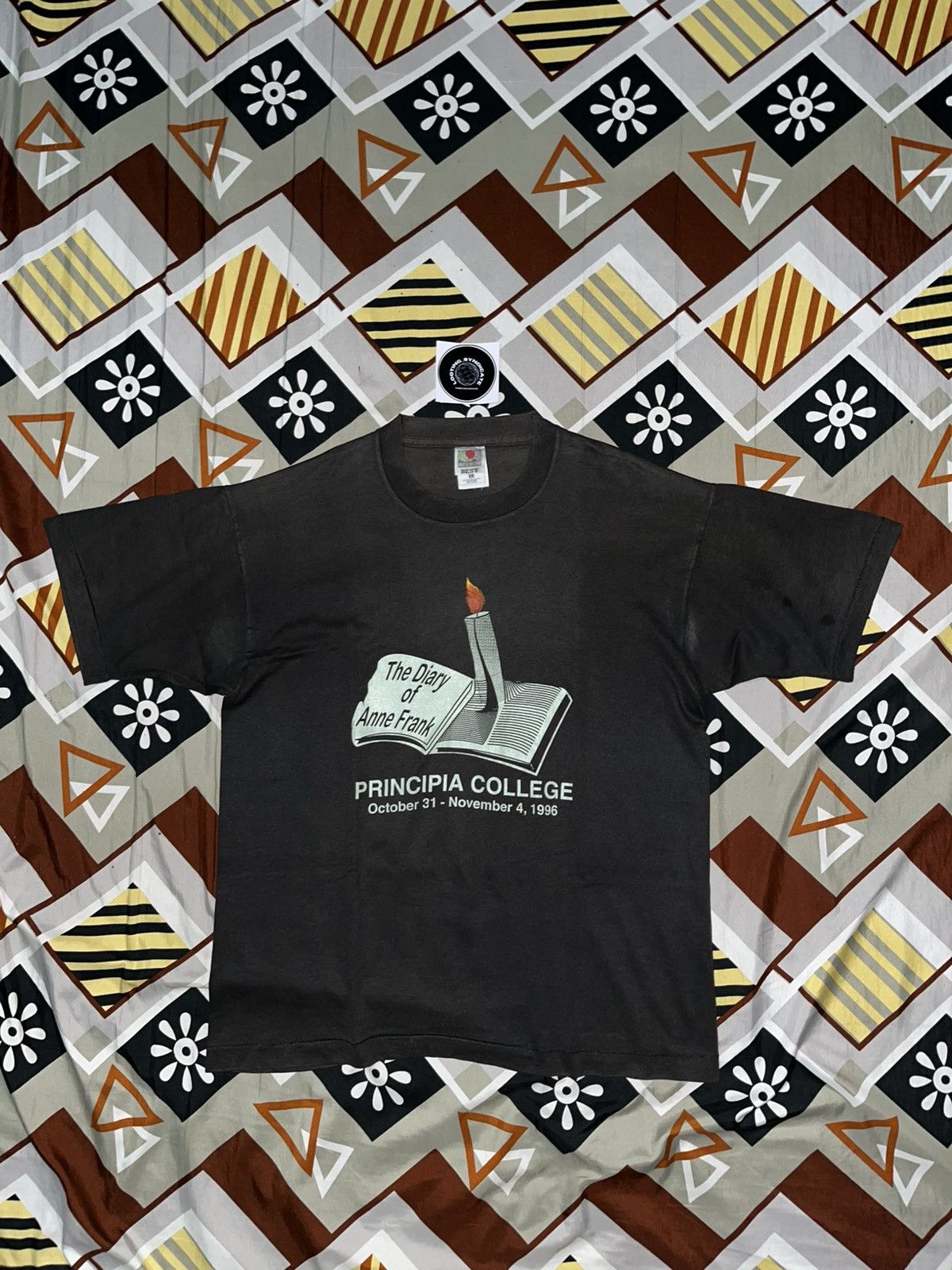 Vintage Sick🔥 Vintage Anne Frank Trash & Faded Tee Size US L / EU 52-54 / 3 - 2 Thumbnail