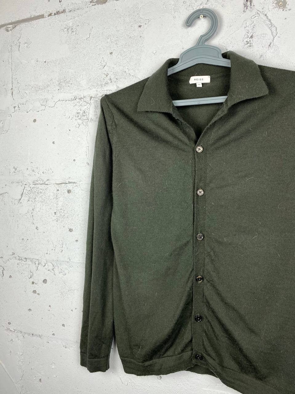 Reiss Reiss Oracle Button Sweater Polo Wool Cardigan Size US M / EU 48-50 / 2 - 2 Thumbnail