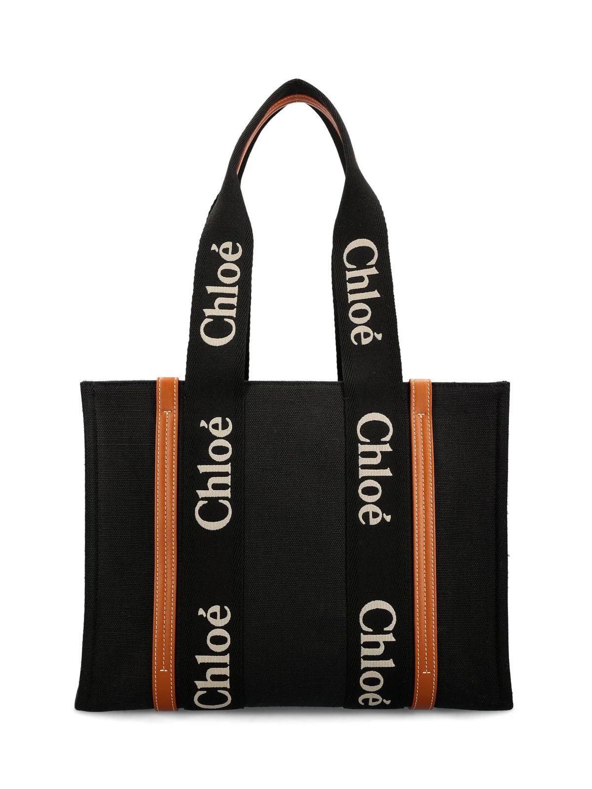Chloe o1loc1c10625 Size: OS / Medium Tote Bag in Black Size ONE SIZE - 1 Thumbnail