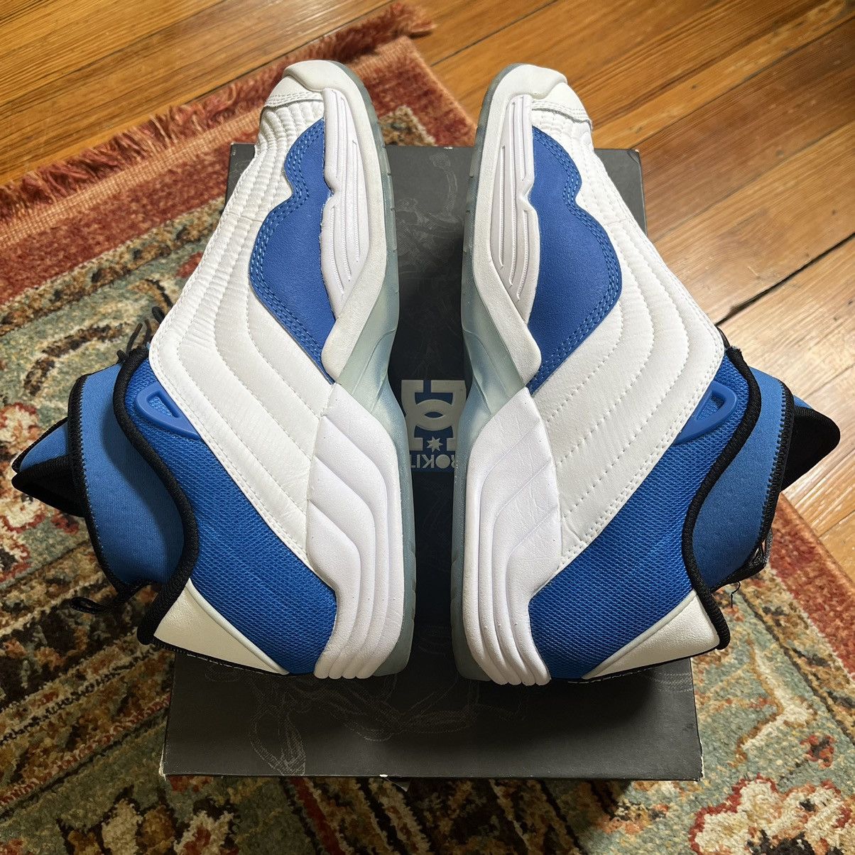 DC Shoe x Rokit Williams OG White/Blue Size 11 Sneakers