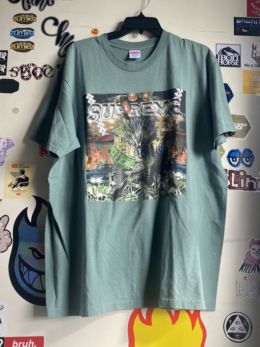 Supreme best sale dragon tee