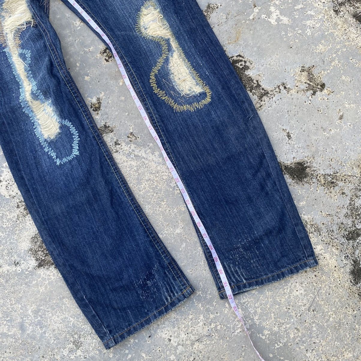 Replay REPLAY ripped patchwork jeans curve legs Size US 32 / EU 48 - 23 Thumbnail
