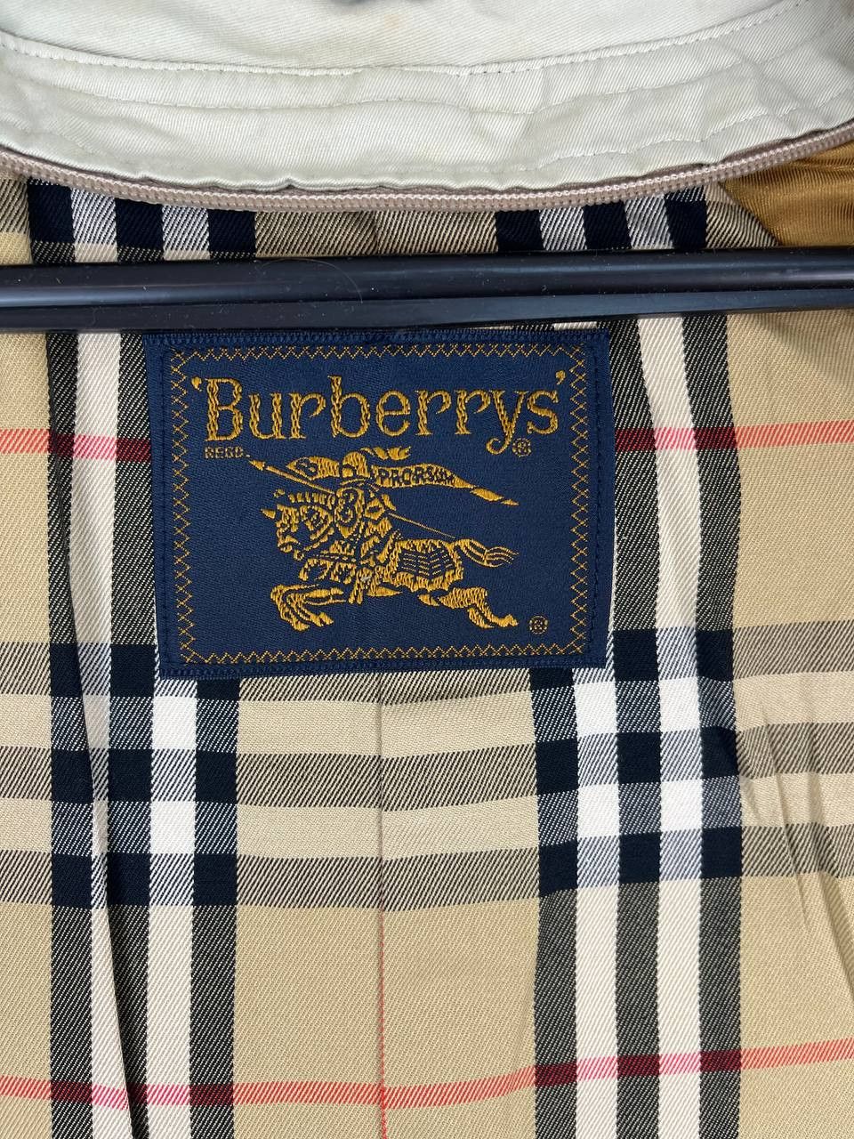 Burberry Burberrys London Vintage Trench Coat Nova Check Beige 40 Size M / US 6-8 / IT 42-44 - 8 Thumbnail