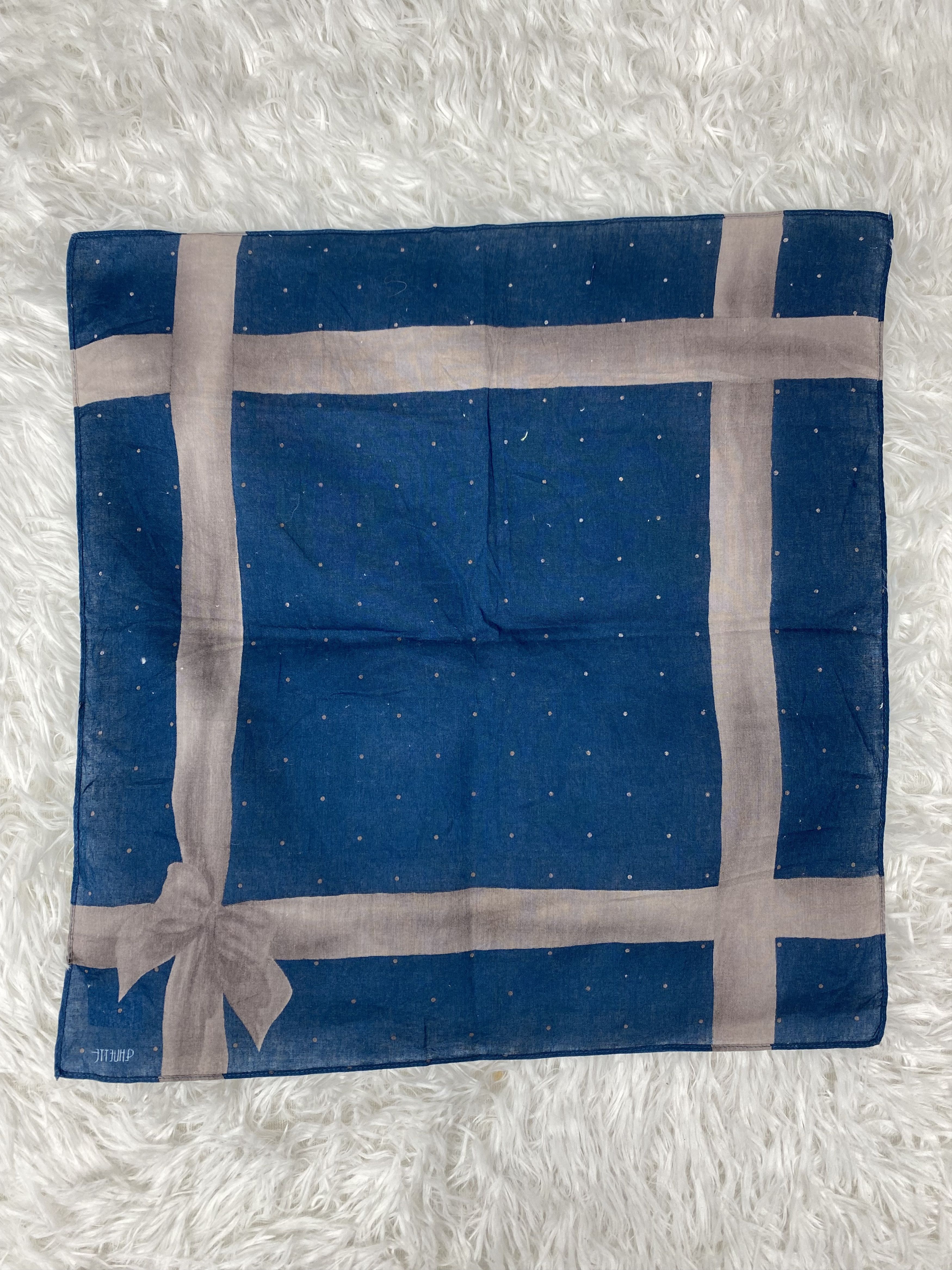 Vintage Vintage Qhuette Handkerchief Neckerchief PH0713 Size ONE SIZE - 4 Thumbnail