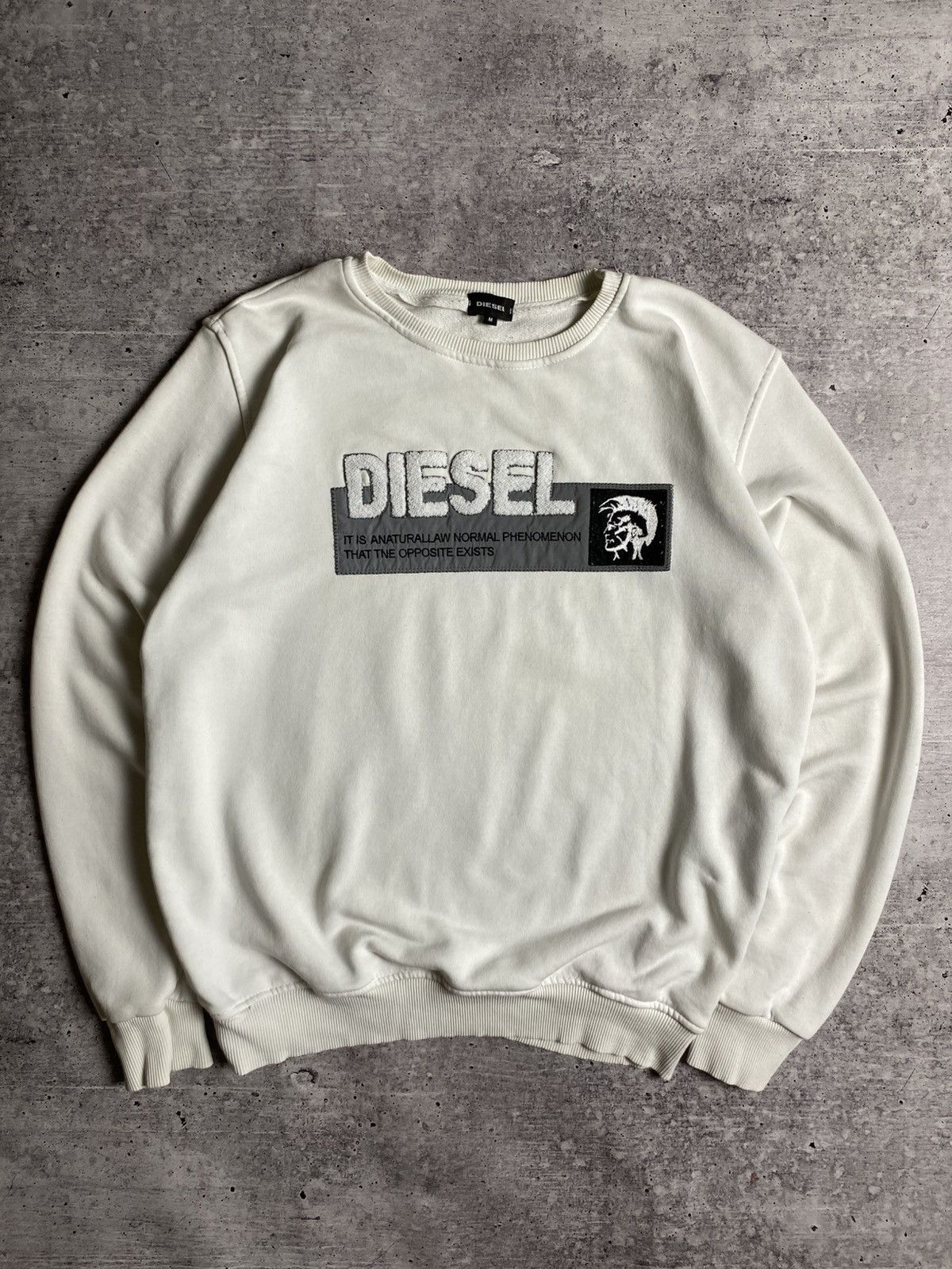 Diesel Diesel Vintage Reflective Sweatshirt Size US M / EU 48-50 / 2 - 3 Thumbnail