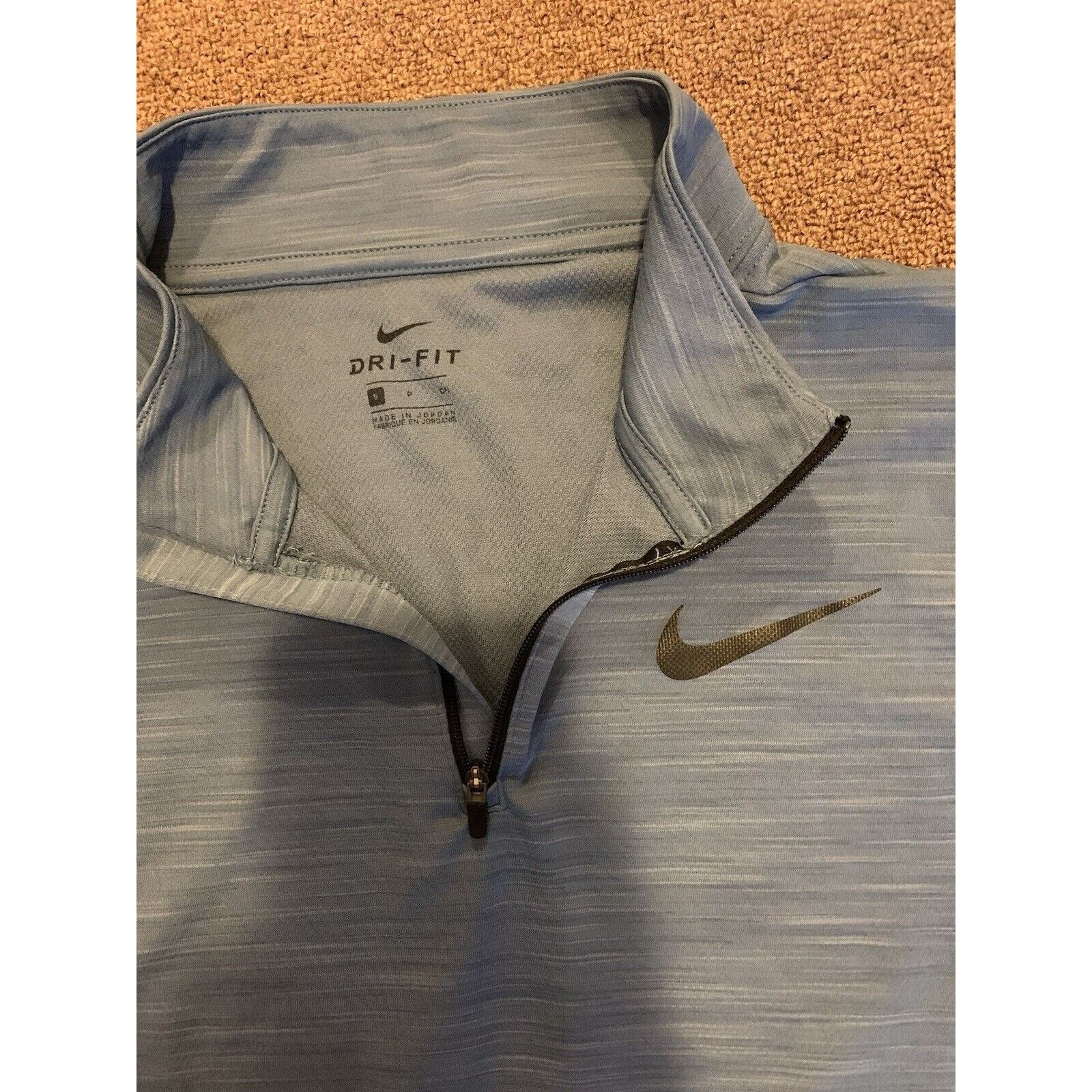 Nike Nike Dri-Fit 1/4 Zip Blue Long Sleeve Sweatshirt Men’s S Size US S / EU 44-46 / 1 - 2 Thumbnail