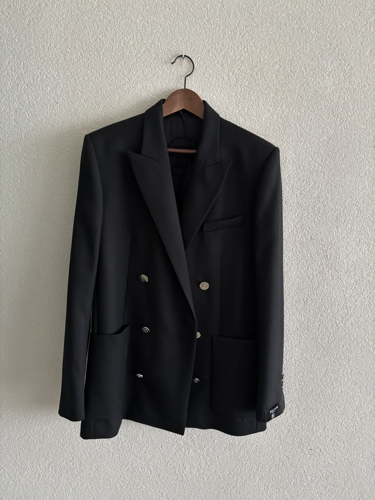 Balmain Black Balmain jacket size 50 Size 50L - 1 Thumbnail