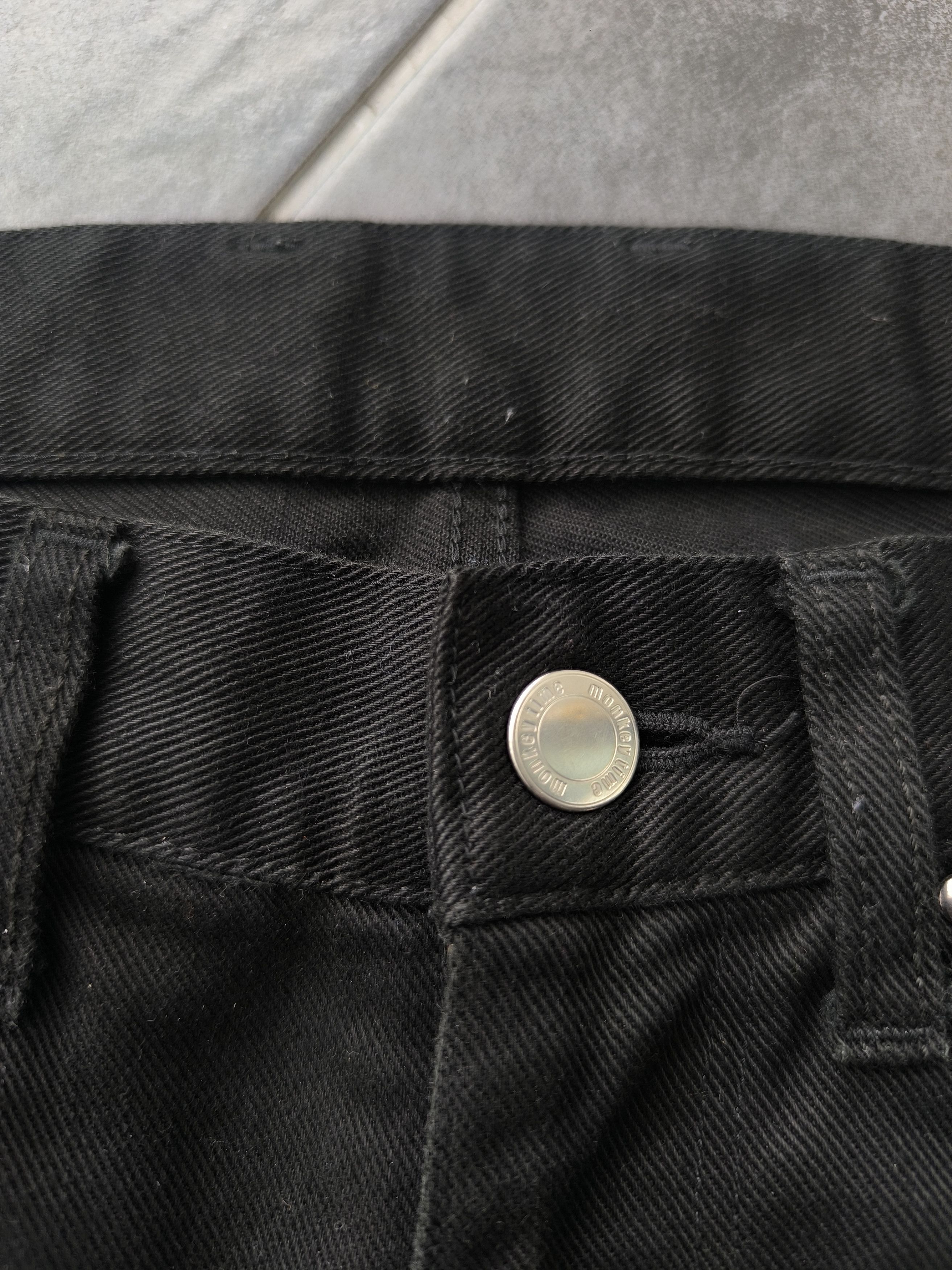 Japanese Brand × United Arrows × monkey time RIPPED MONKEY TIME JEANS Size US 32 / EU 48 - 5 Thumbnail