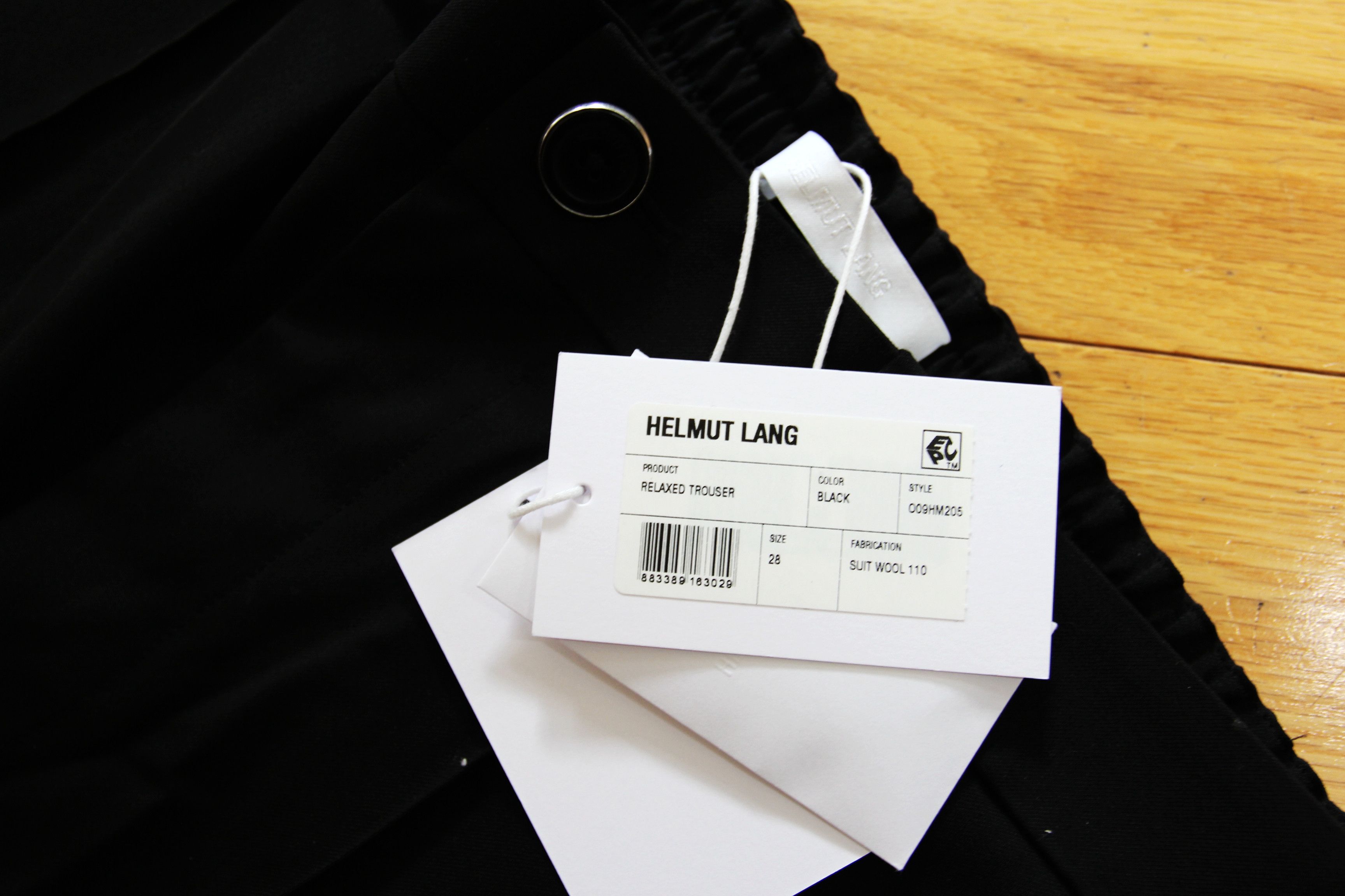 Helmut Lang BNWT SS25 HELMUT LANG RELAXED TROUSER PANTS 28 Size US 28 / EU 44 - 9 Thumbnail