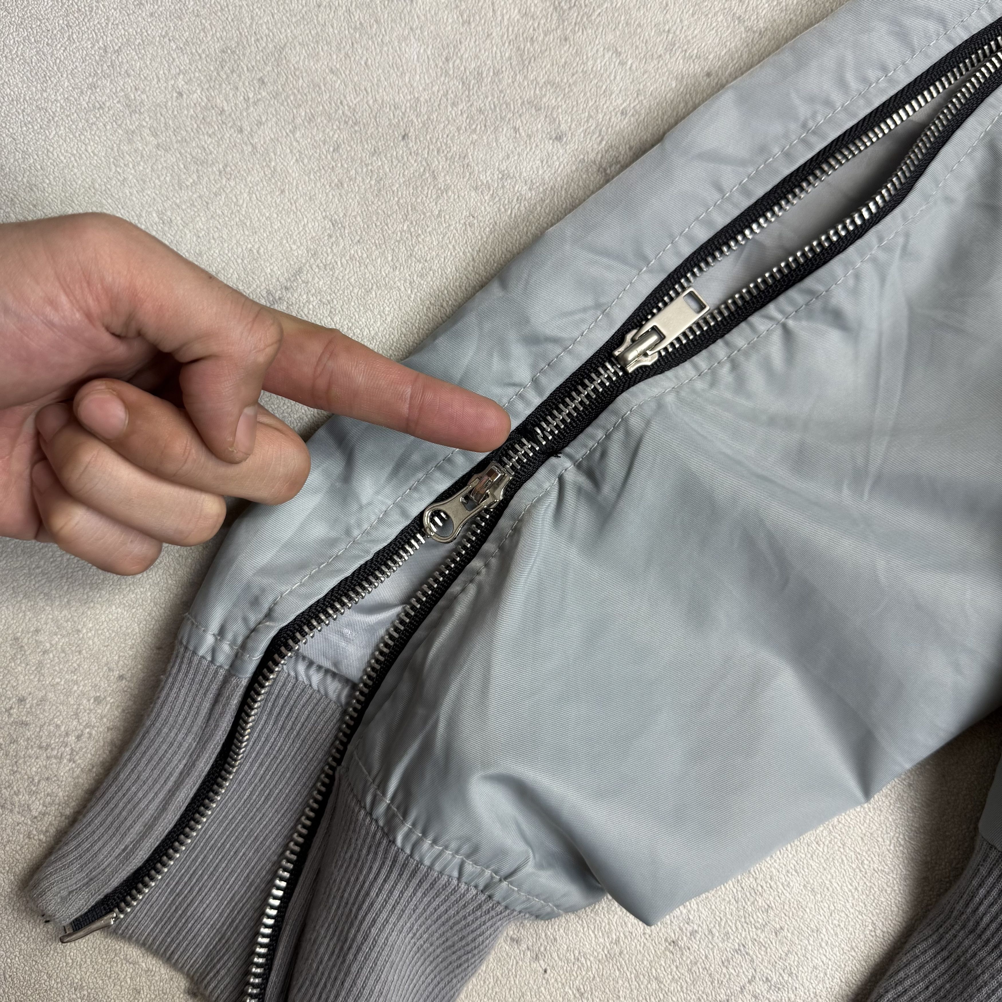 Japanese Brand SENSE Multi Zipper Convertible Bomber Jacket Size US L / EU 52-54 / 3 - 5 Thumbnail