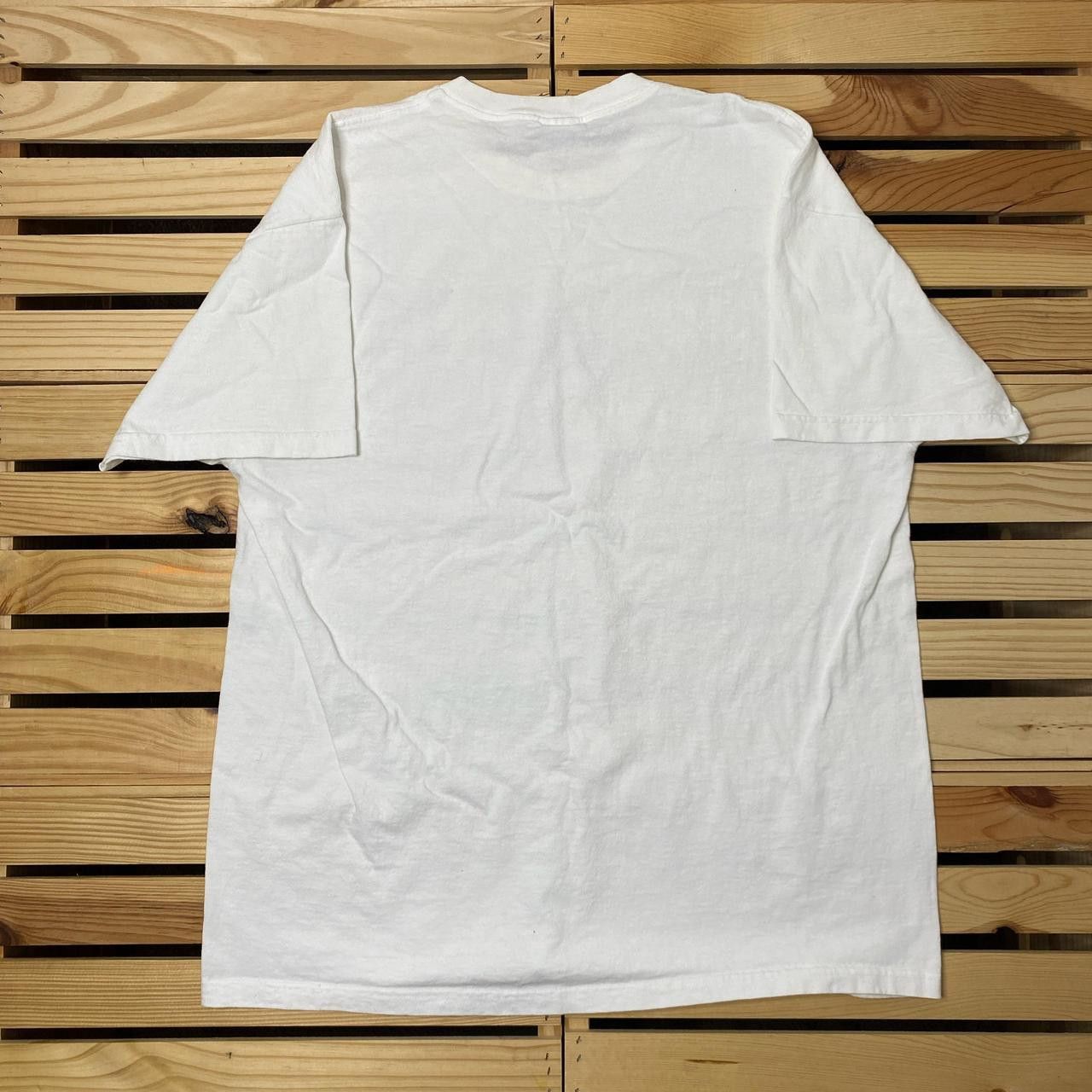 Fruit Of The Loom Vintage Budweiser White Beer Promo Tee Size XL Size US XL / EU 56 / 4 - 2 Thumbnail