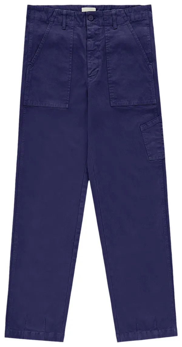 Aime Leon Dore o1mle0825 Garment Dyed Full Cut Workwear Pant in Indigo Blue Size US 34 / EU 50 - 1 Thumbnail