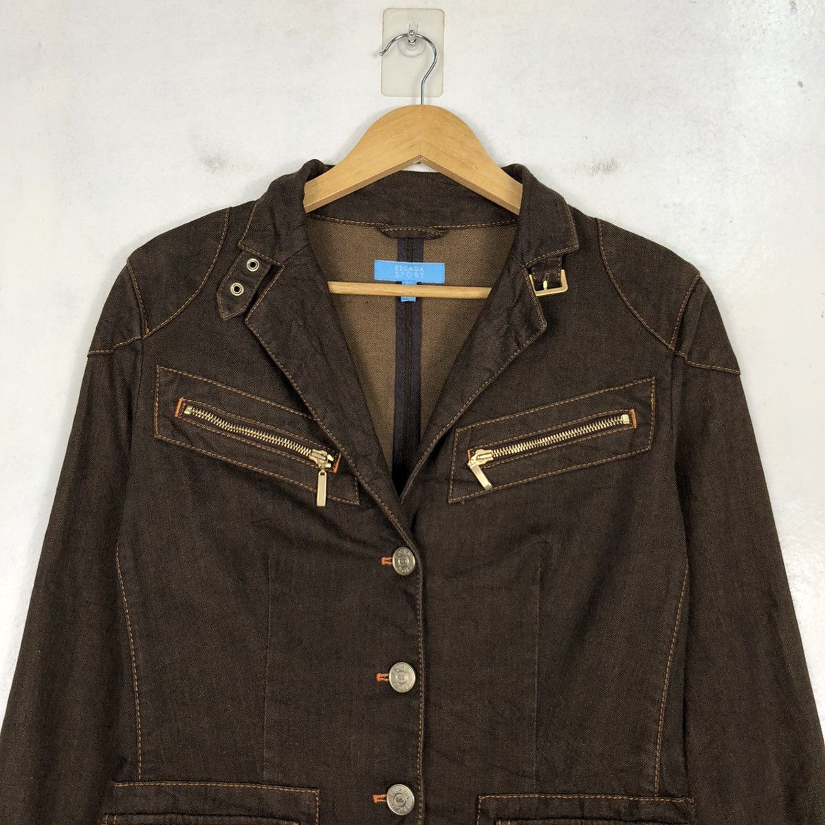 Escada × Escada Sport × Other Escada Bondage Style Punk Jacket Size US M / EU 48-50 / 2 - 2 Thumbnail