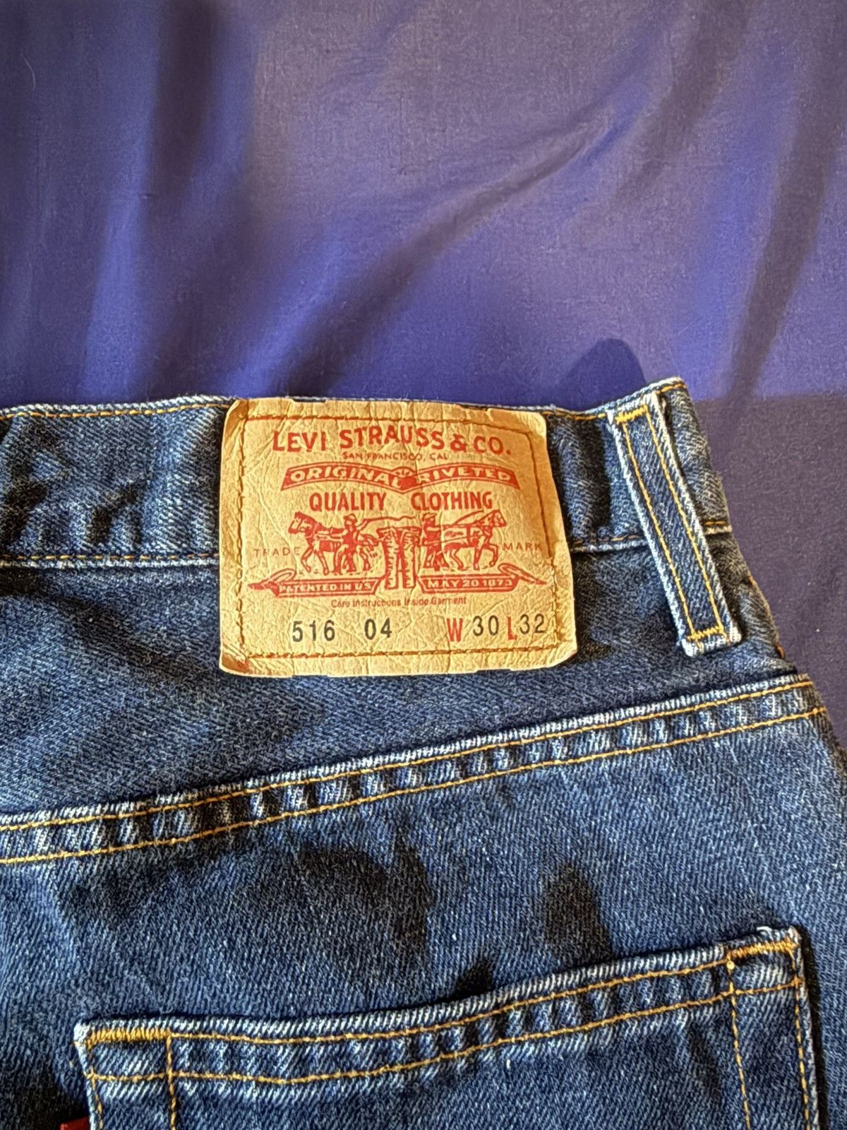 Levi's Levi’s bell bottom blue jeans Size 30" / US 8 / IT 44 - 3 Thumbnail