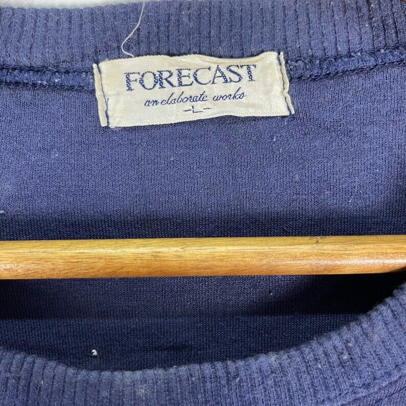 Golf le Fleur × Vintage Vintage!! Golf Forecast Embroidery Crewneck Sweatshirt Size US L / EU 52-54 / 3 - 6 Thumbnail