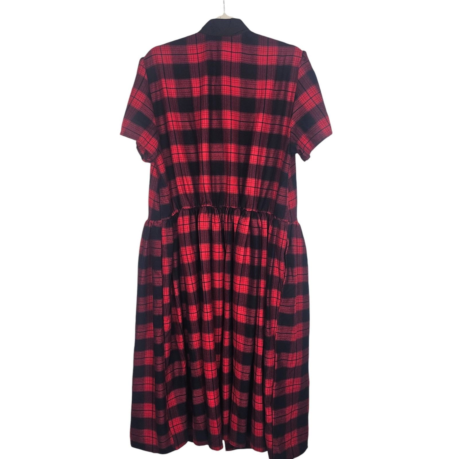 Vintage Unique Vintage Womens Cora Fit & Flare Dress 2X/18 Flannel Size XXL / US 16-18 / IT 52-54 - 10 Thumbnail