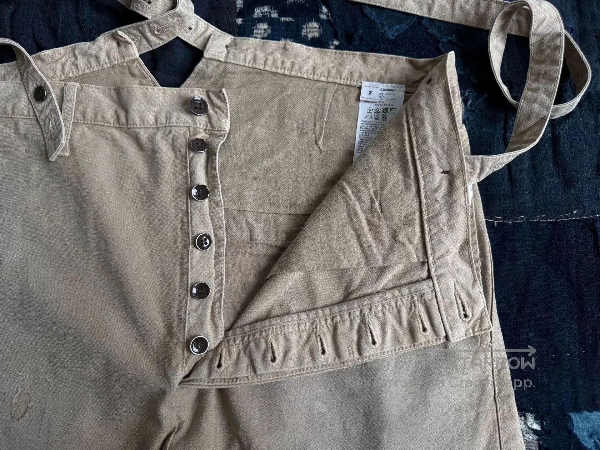 Visvim visvim 21AW Travailler Distressed Braces Pants. Size US 30 / EU 46 - 4 Thumbnail