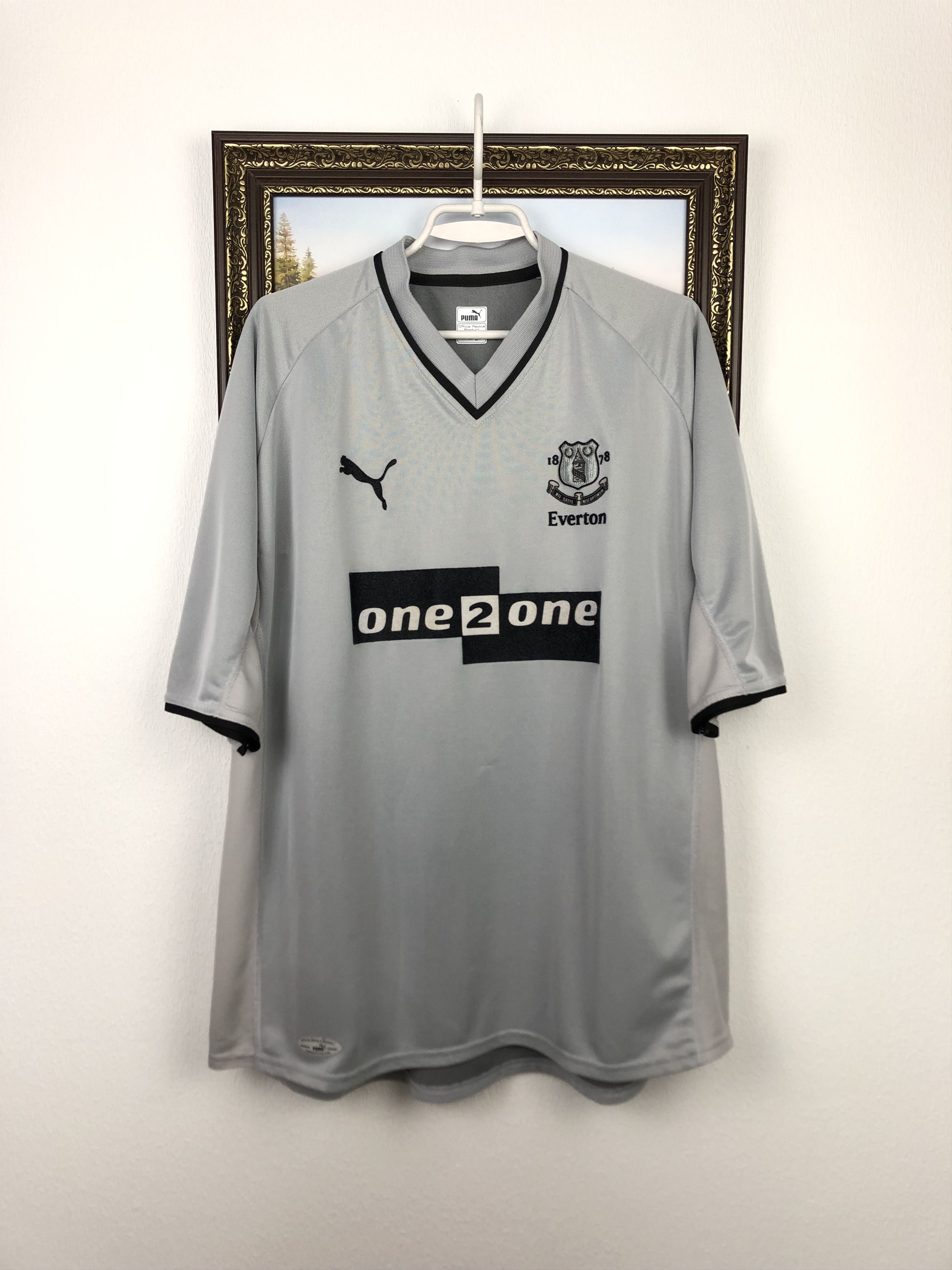 Vintage Everton Third football shirt 1999 Soccer Jersey Mens Trikot Size US XL / EU 56 / 4 - 1 Thumbnail