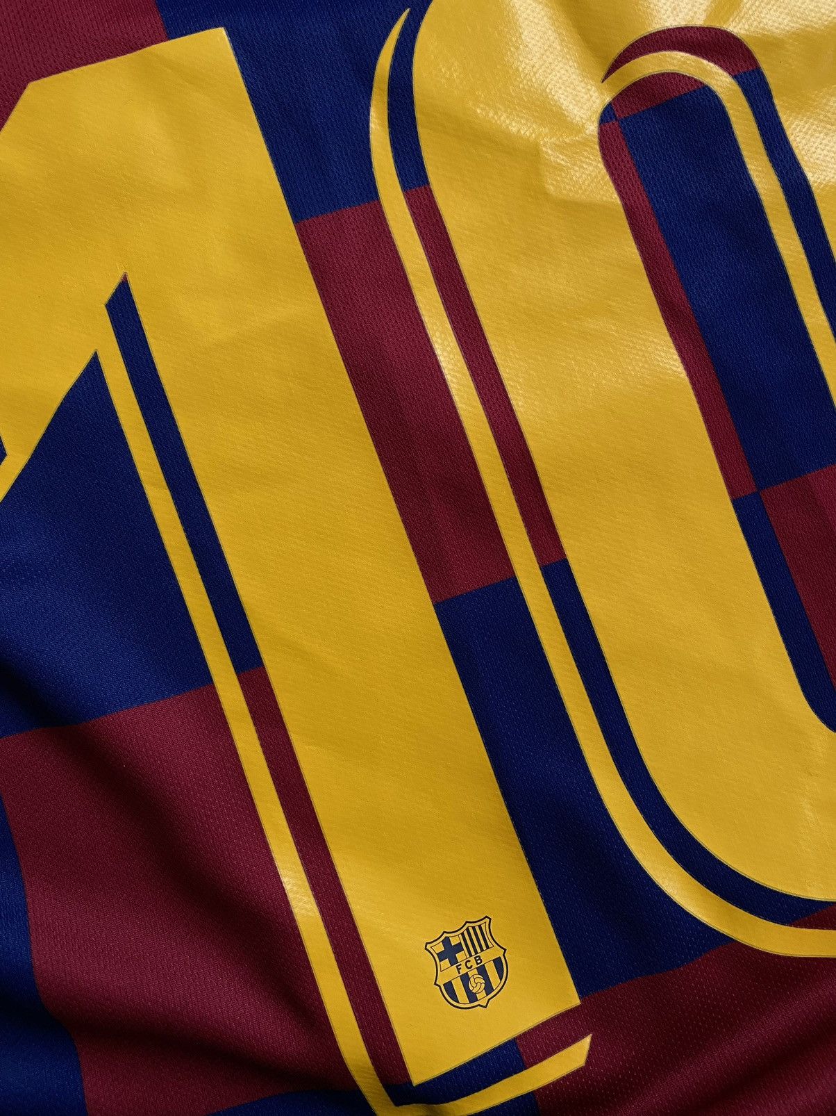 Nike 🫧Barcelona 19/20s Home Shirt Jersey Nike #10 Messi Size US S / EU 44-46 / 1 - 11 Thumbnail