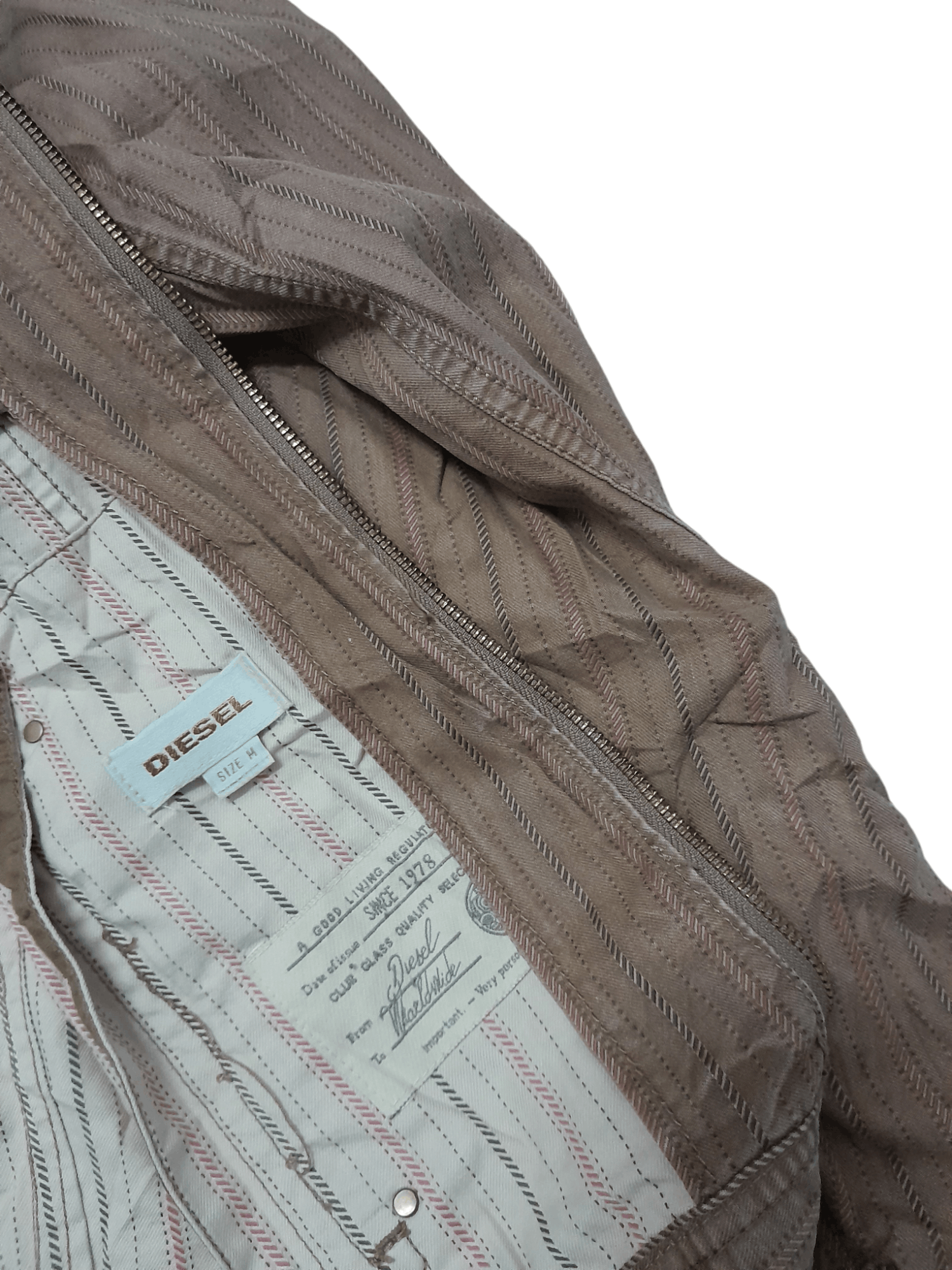 Diesel Diesel Biker Jacket Nicola Formichetti Leather Lining (F342) Size US M / EU 48-50 / 2 - 2 Thumbnail