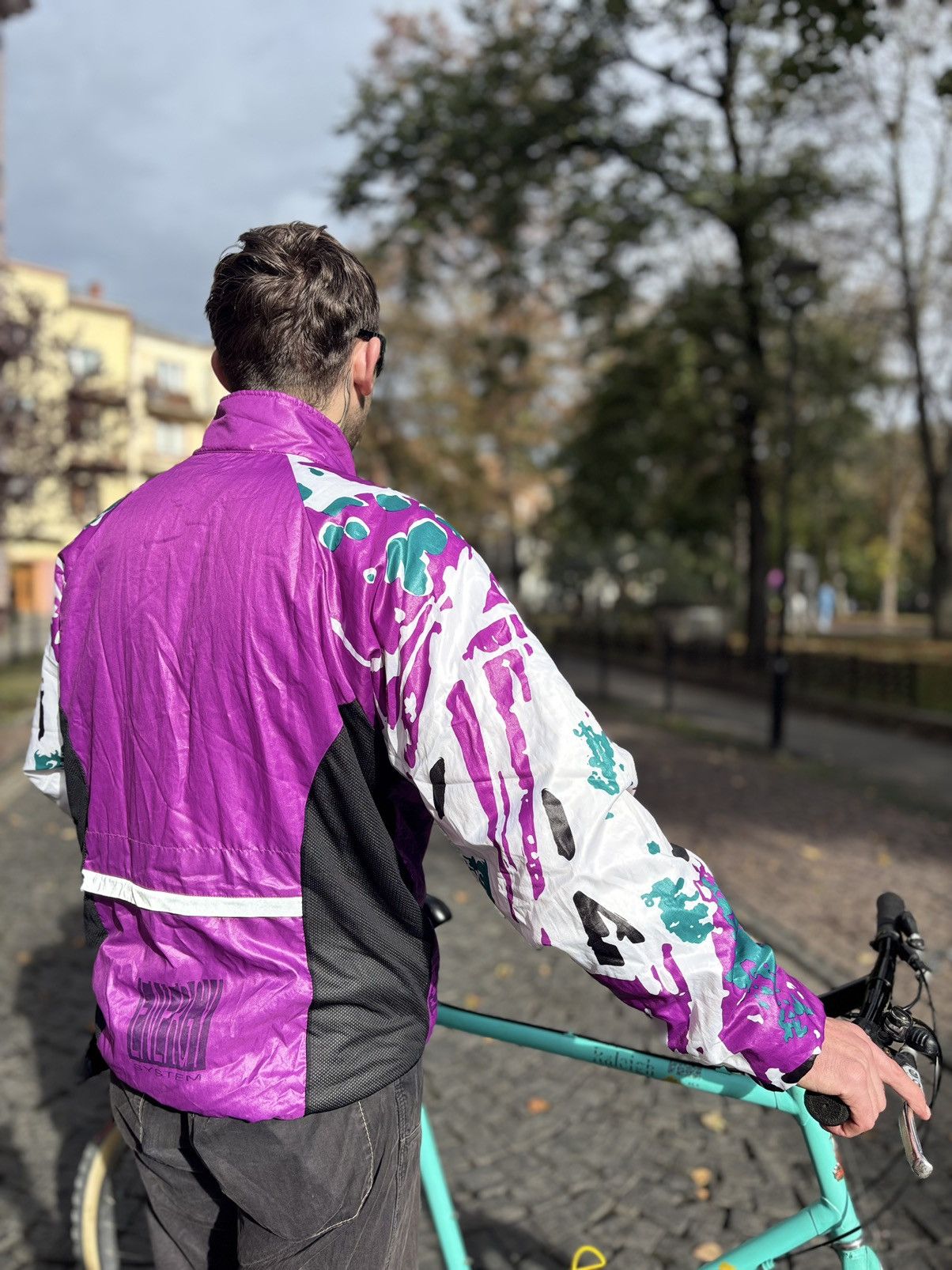 Vintage 💜80s Castelli vintage cycling jersey jacket Made in Italy Size US L / EU 52-54 / 3 - 2 Thumbnail