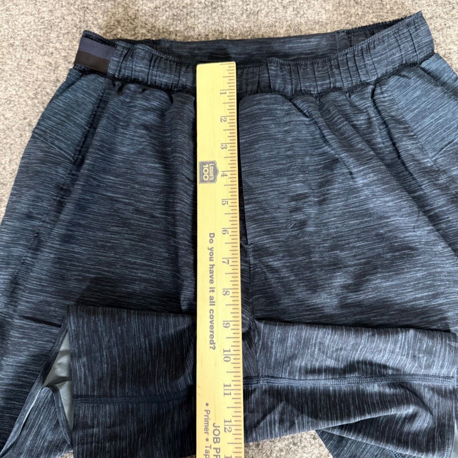 Lululemon Lululemon Surge Mens Running Shorts Small Blue Athletic Gym Size US 26 / EU 42 - 7 Thumbnail