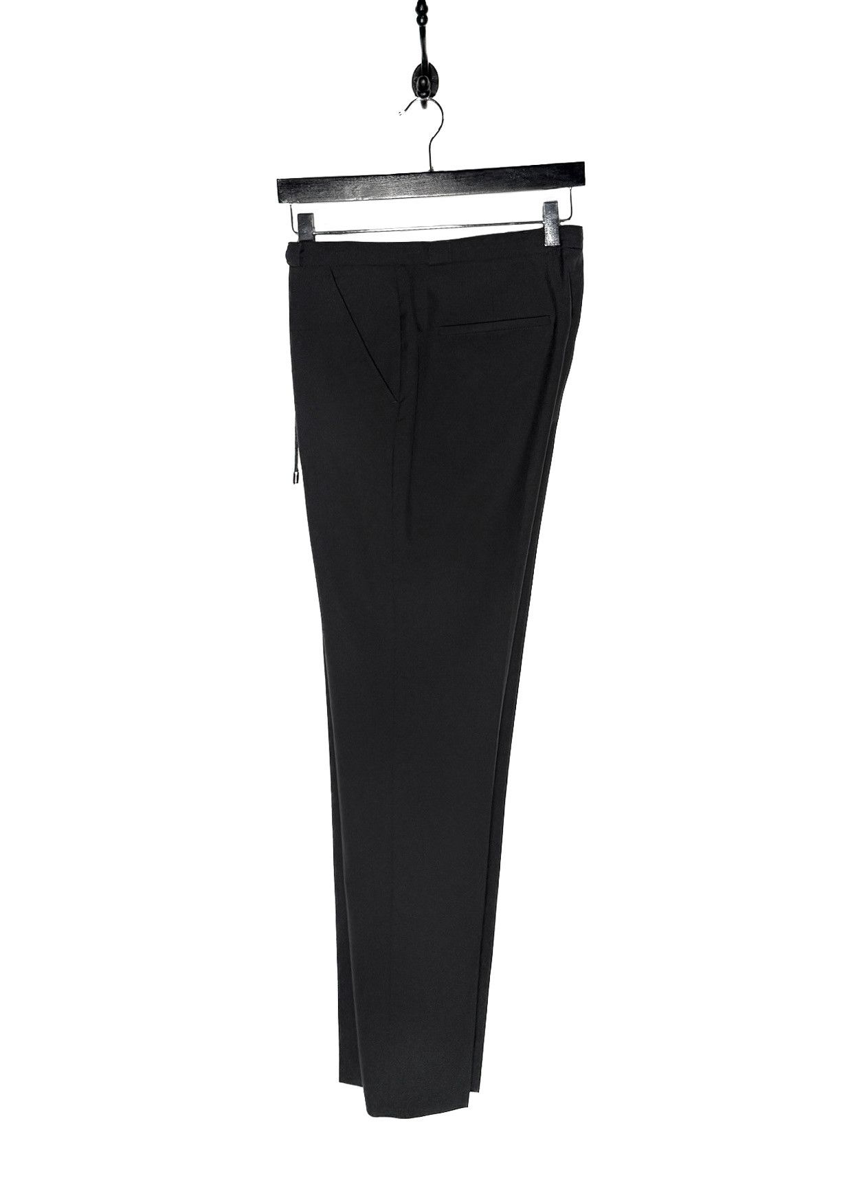 Maison Margiela Maison Margiela 2015 Black Drawstring Slim Trousers Size US 32 / EU 48 - 5 Thumbnail
