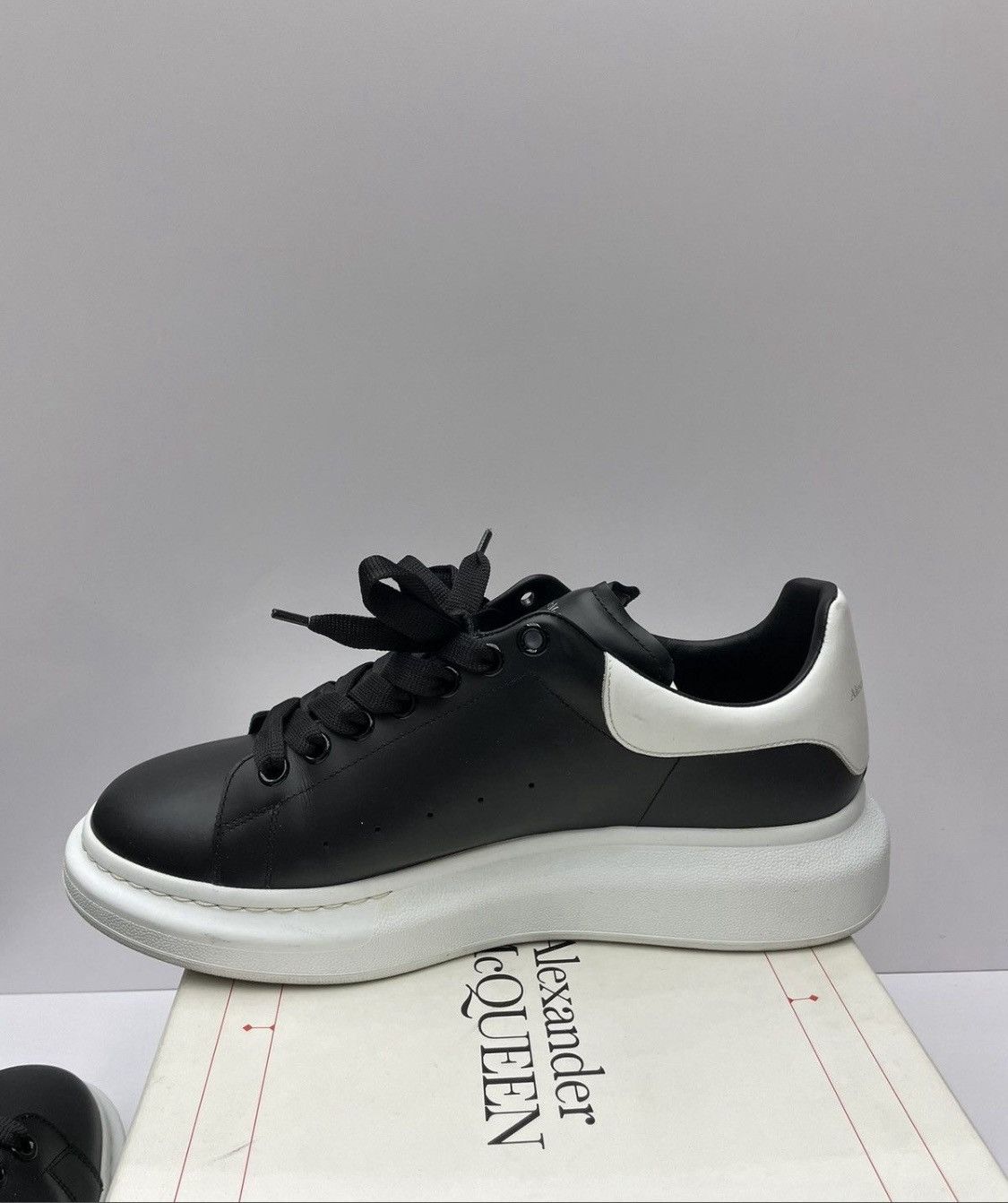 Alexander McQueen Black/white Alexander Mcqueens Size US 11 / EU 44 - 5 Thumbnail