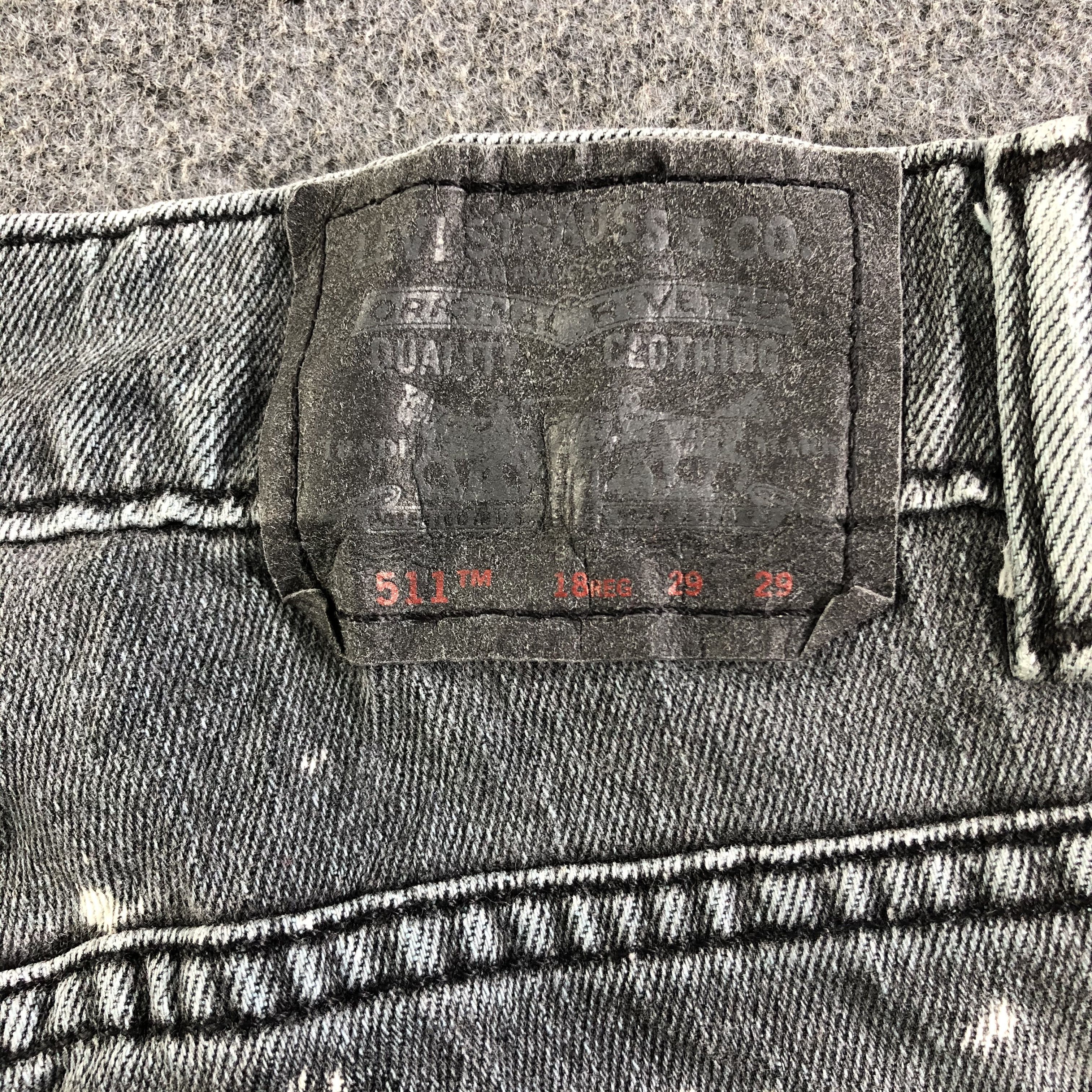 Levi's Vintage Levis 511 Earth Tone Jeans-J3004 Size US 31 - 5 Thumbnail