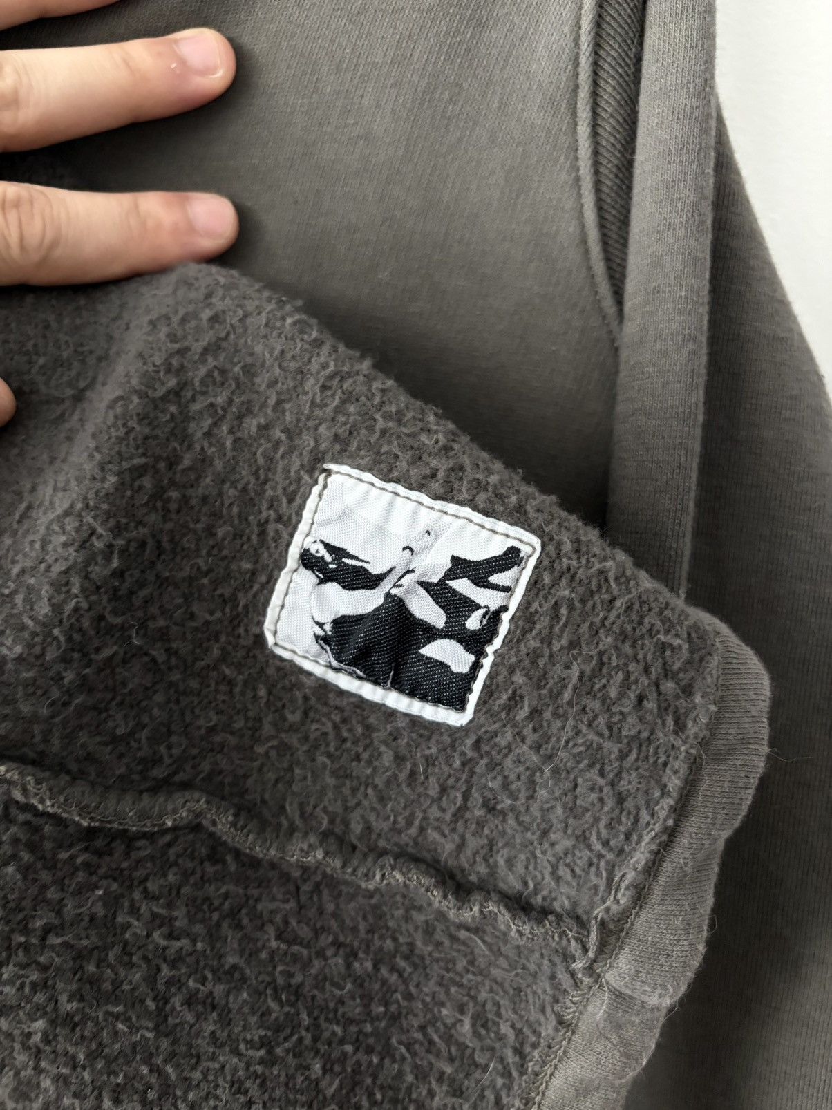Rick Owens Drkshdw Rick Owens DRKSHDW Asymmetric Fleece Top Size US M / EU 48-50 / 2 - 5 Thumbnail