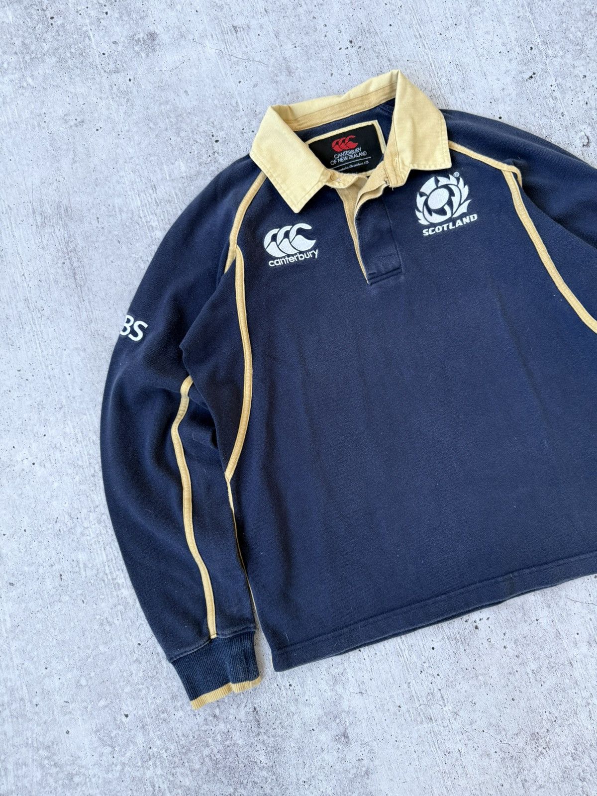 Canterbury of New Zealand × Vintage Vintage Canterbury Scotland Rugby 2011 Long Sleeve Size US S / EU 44-46 / 1 - 4 Thumbnail