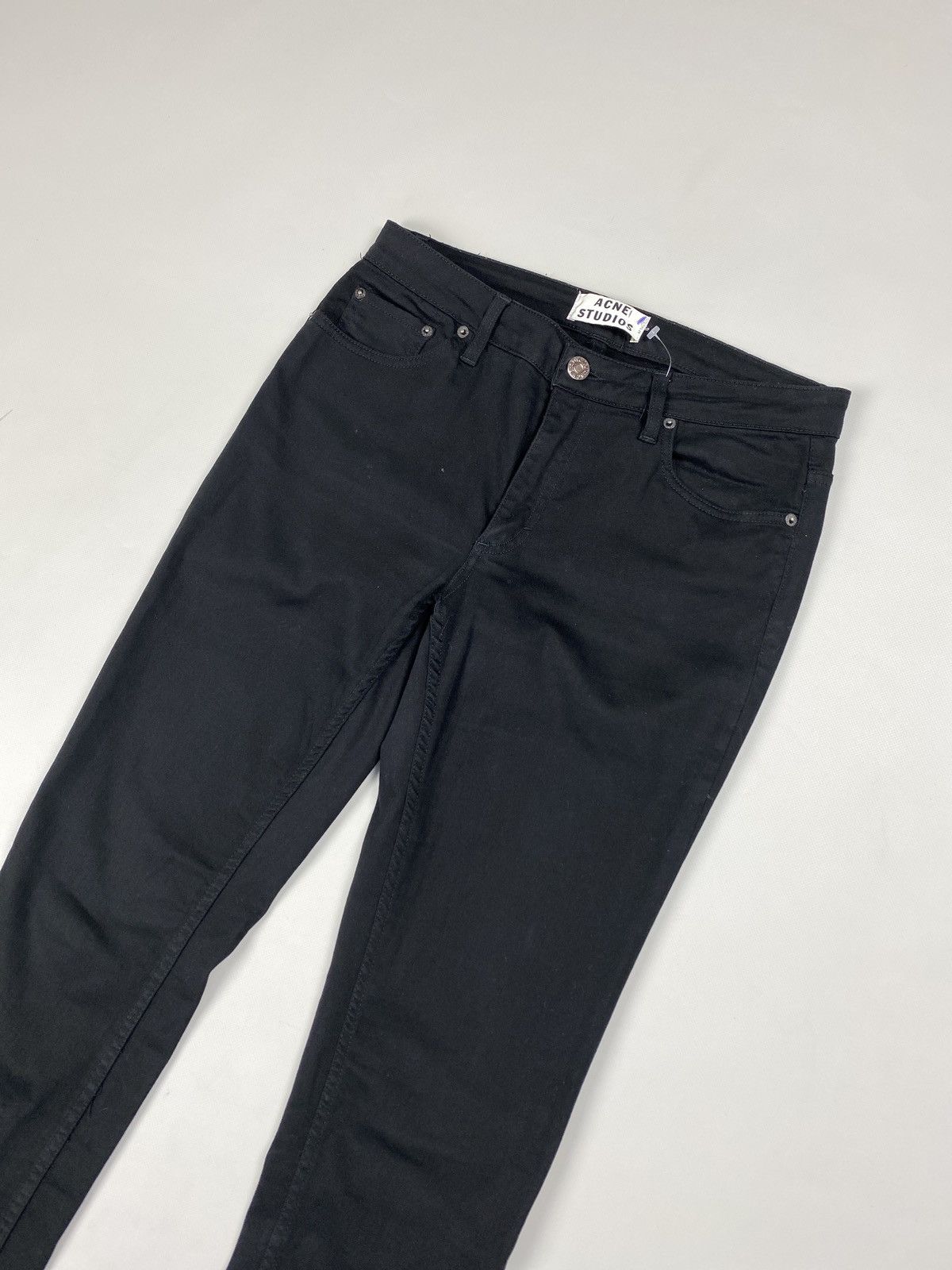 Acne Studios Acne Studios Flex Black ladies jeans pants size 29 / 32 Size 29" - 4 Thumbnail